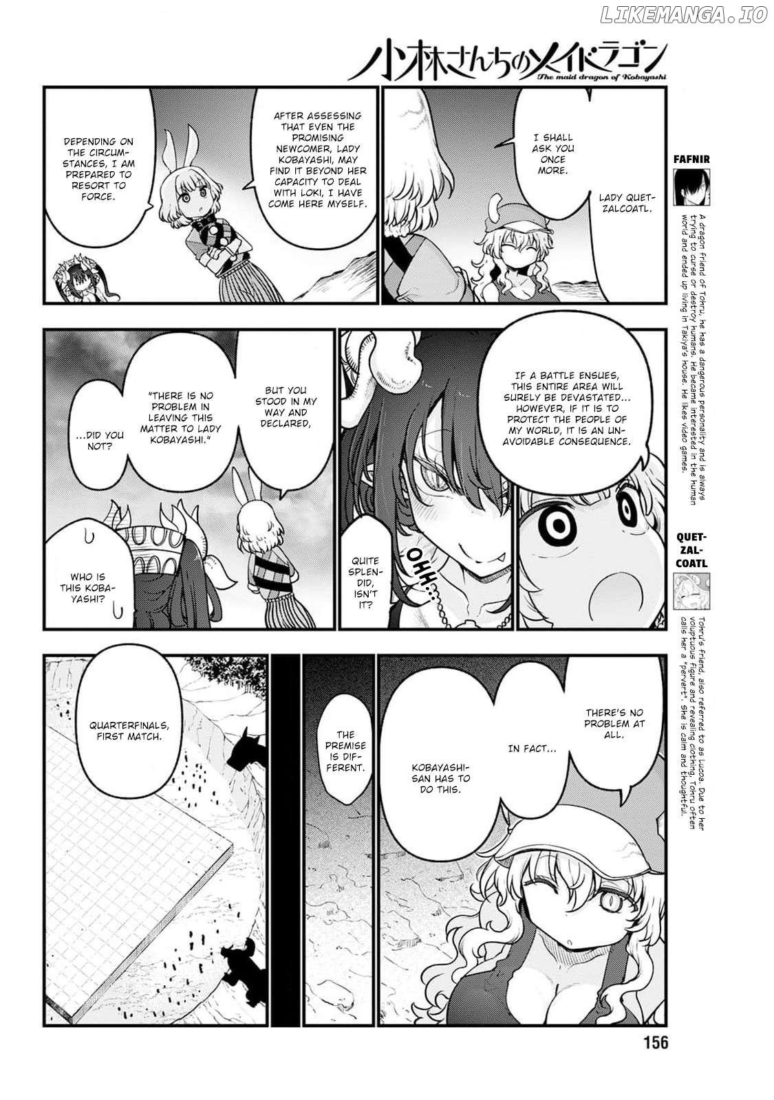 Kobayashi-San Chi No Maid Dragon Chapter 147 - page 8
