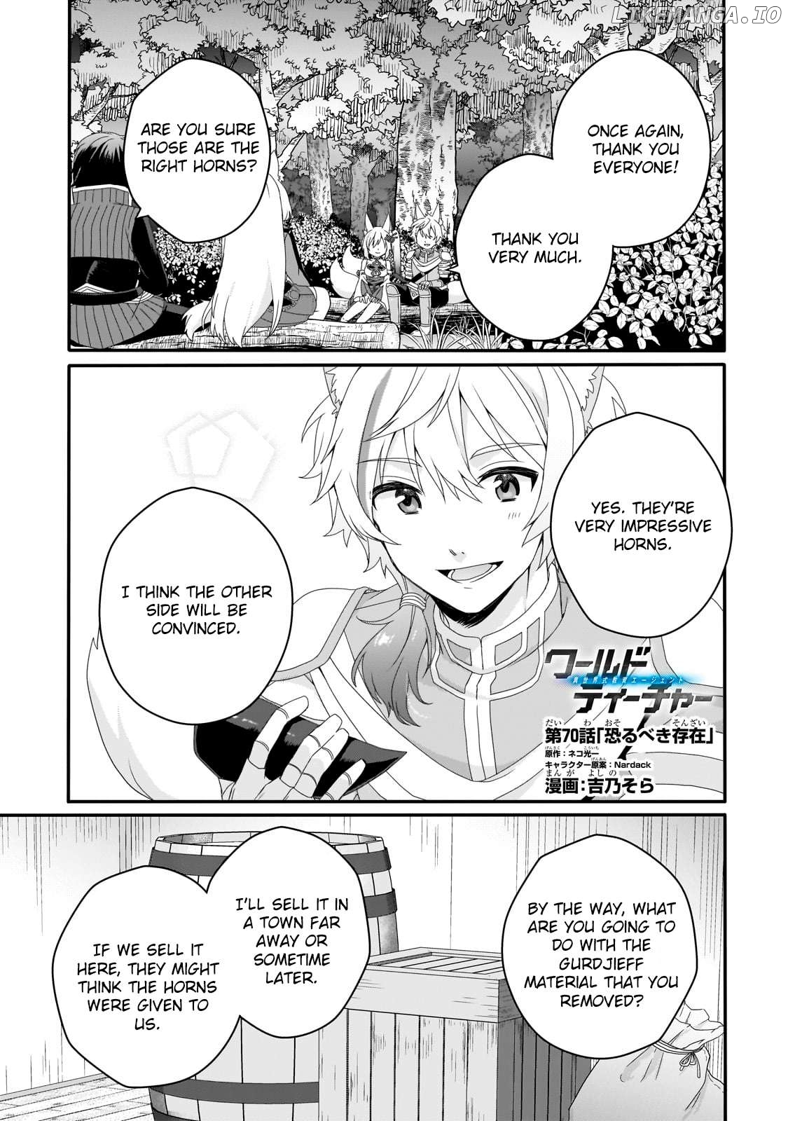 World Teacher – Isekaishiki Kyouiku Agent Chapter 70 - page 1