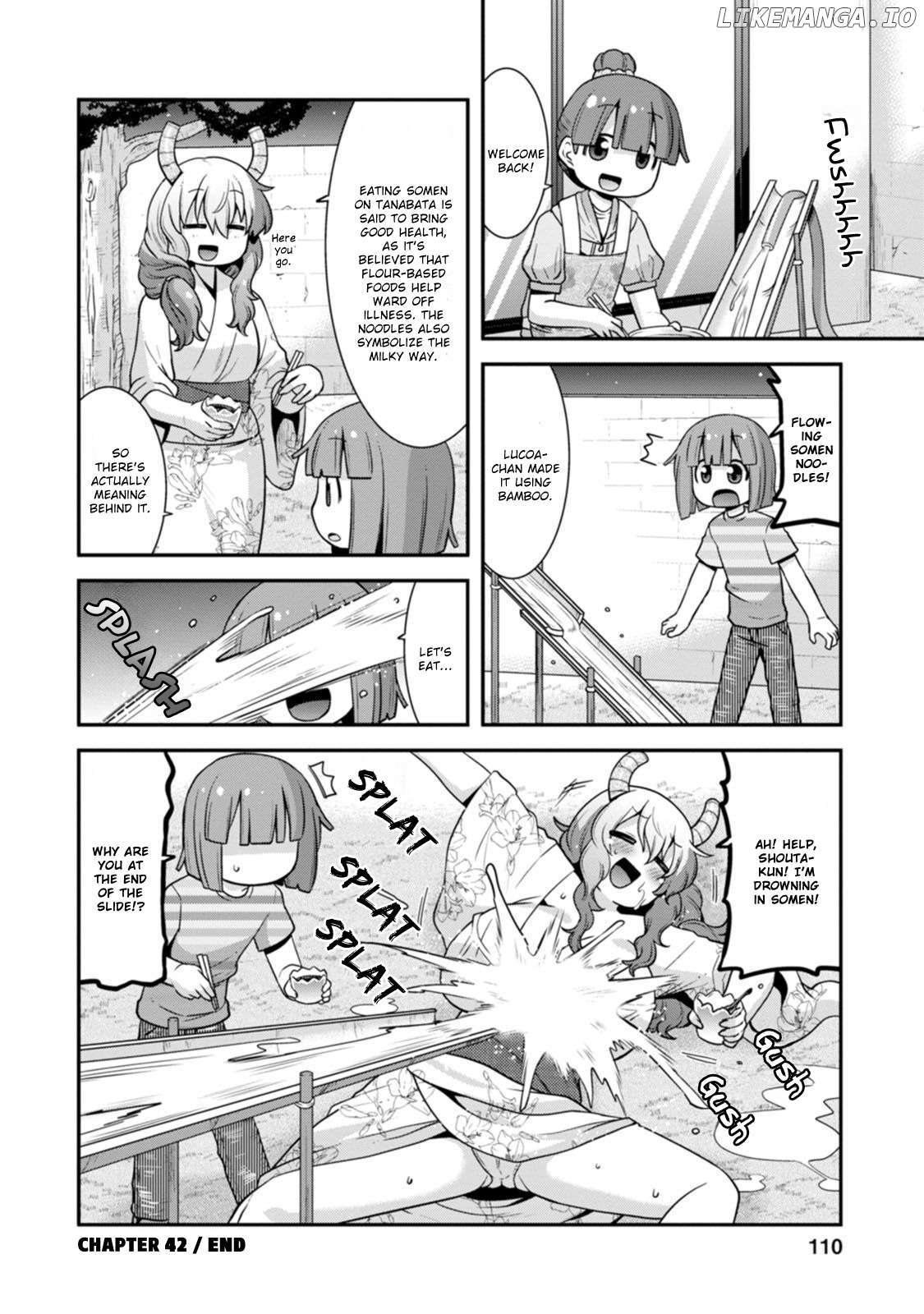 Miss Kobayashi's Dragon Maid: Lucoa is my xx Chapter 42 - page 14