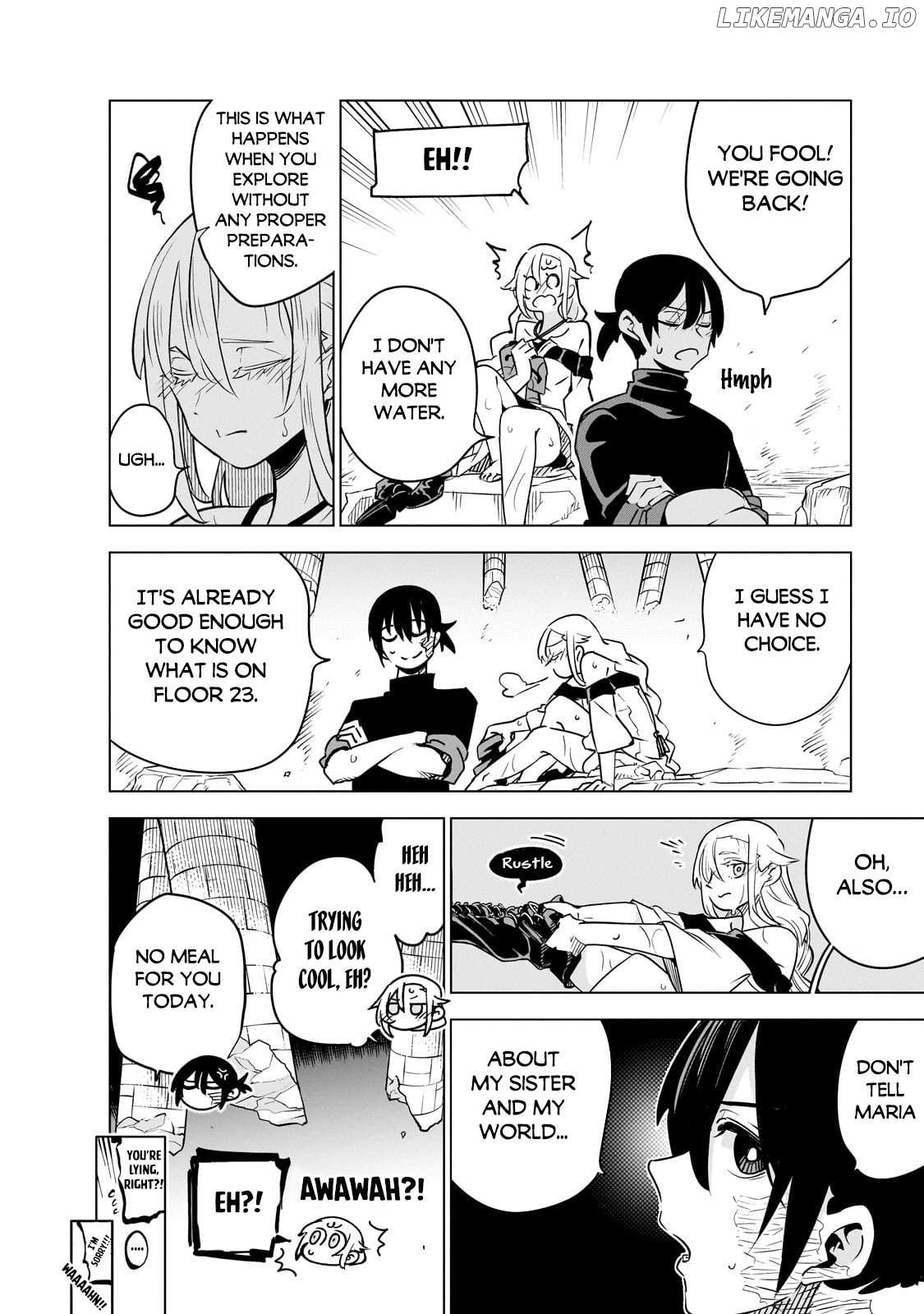 Isekai Meikyuu No Saishinbu O Mezasou Chapter 31 - page 35