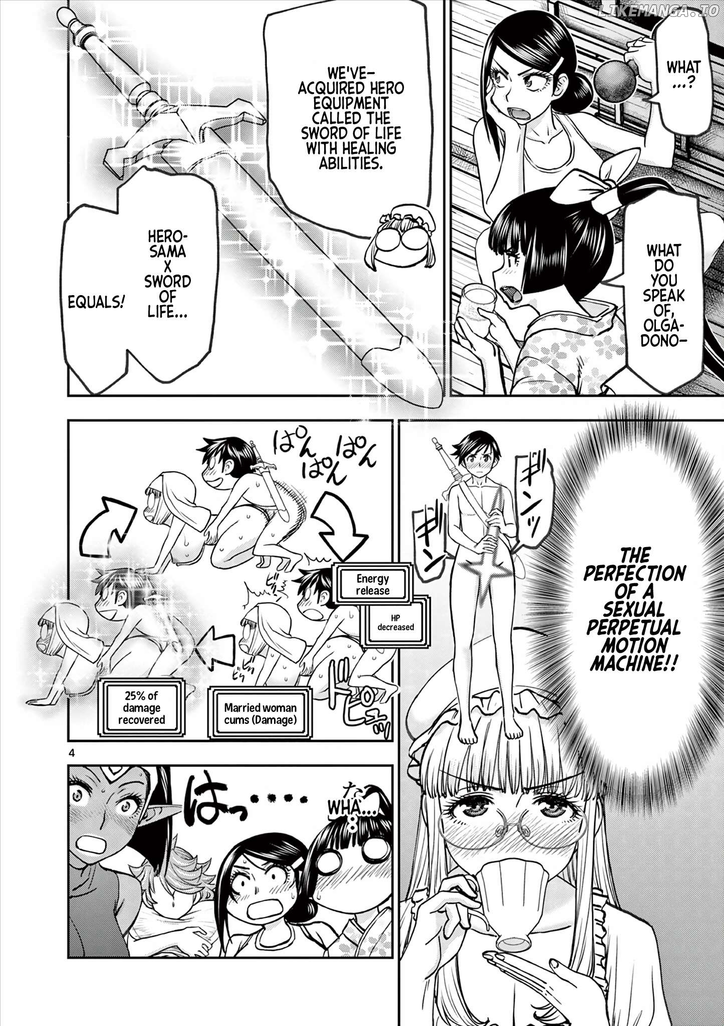Isekai Furin ll ~Michibika Reshi Hitodzuma Tachi to Bukiyo Tensei Yuusha~ Chapter 44 - page 4