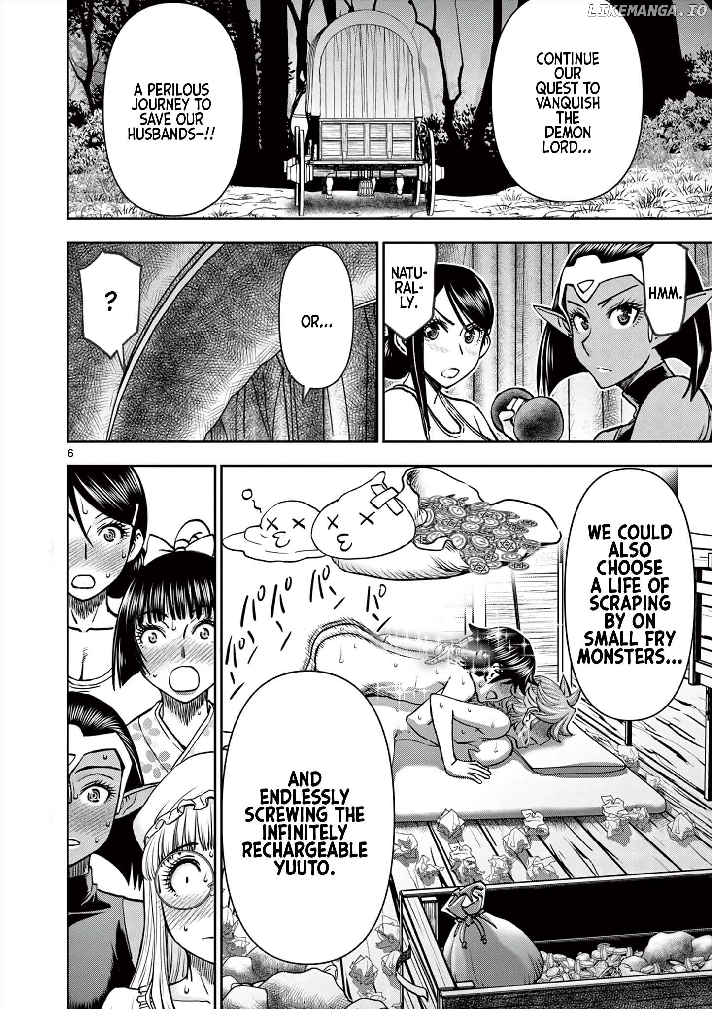 Isekai Furin ll ~Michibika Reshi Hitodzuma Tachi to Bukiyo Tensei Yuusha~ Chapter 44 - page 6