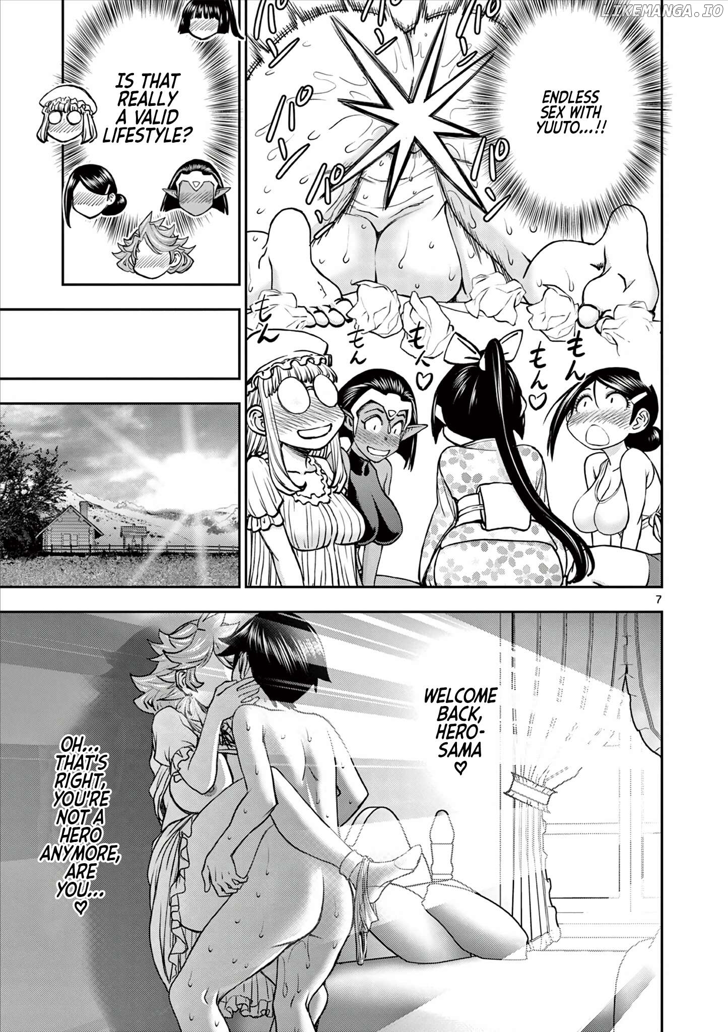 Isekai Furin ll ~Michibika Reshi Hitodzuma Tachi to Bukiyo Tensei Yuusha~ Chapter 44 - page 7