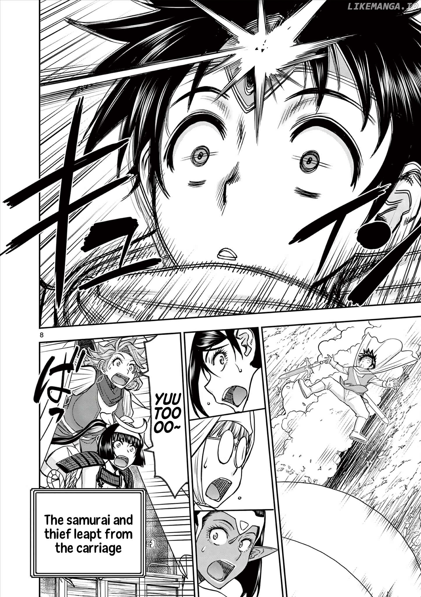 Isekai Furin ll ~Michibika Reshi Hitodzuma Tachi to Bukiyo Tensei Yuusha~ Chapter 46 - page 8
