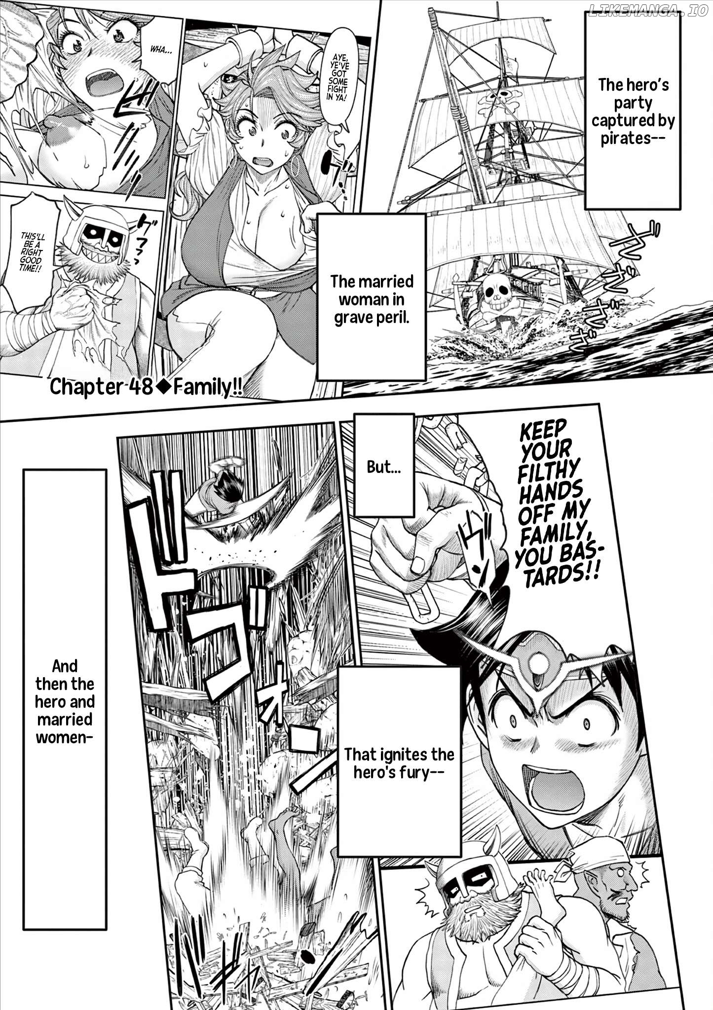 Isekai Furin ll ~Michibika Reshi Hitodzuma Tachi to Bukiyo Tensei Yuusha~ Chapter 48 - page 1