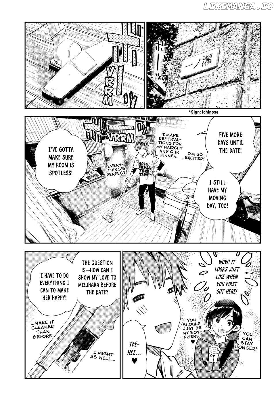Kanojo, Okarishimasu Chapter 346 - page 1