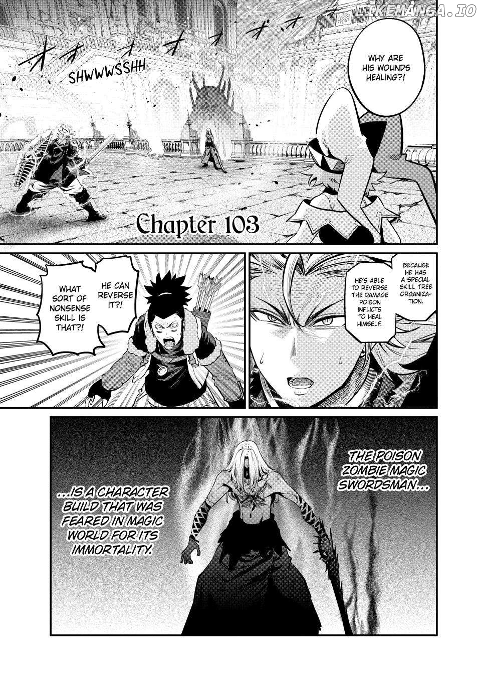 The Exiled Reincarnated Heavy Knight Is Unrivaled In Game Knowledge Chapter 103 - page 1