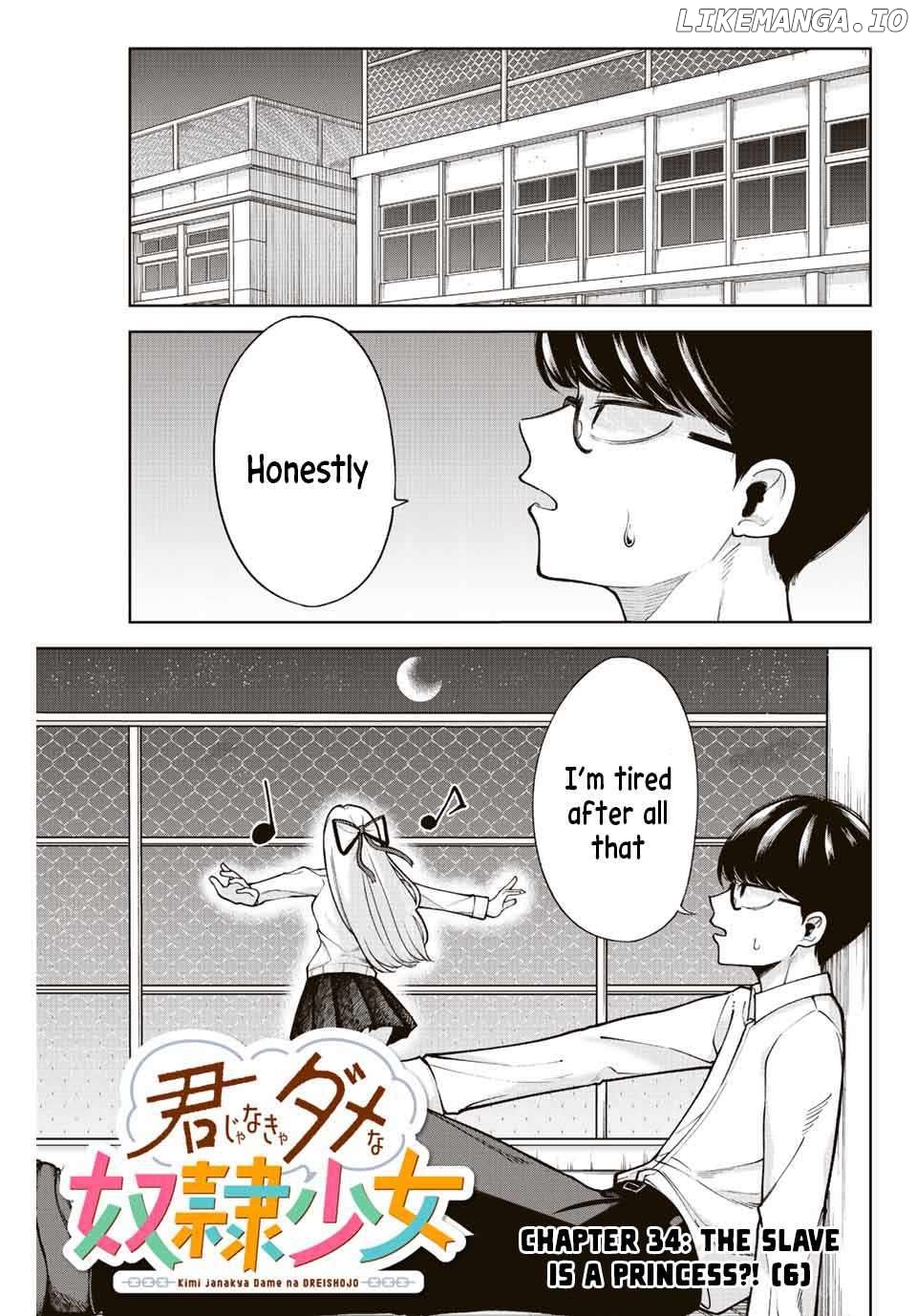 Kimi Janakya Dame Na Dorei Shoujo Chapter 34 - page 1