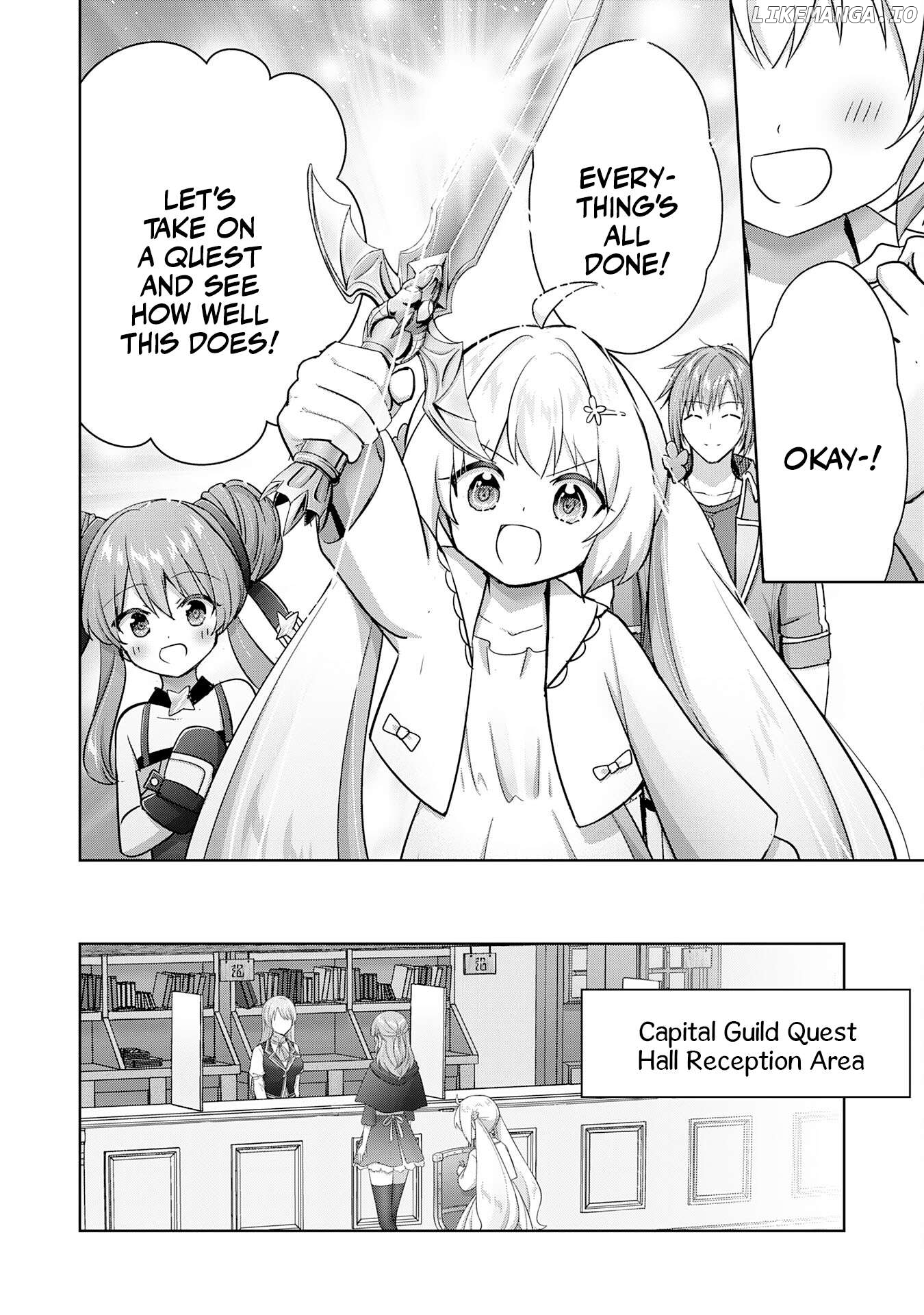 Uketsukejo Ni Kokuhaku Shitakute Guild Ni Kayoitsumetara Eiyu Ni Natteta Chapter 29 - page 6