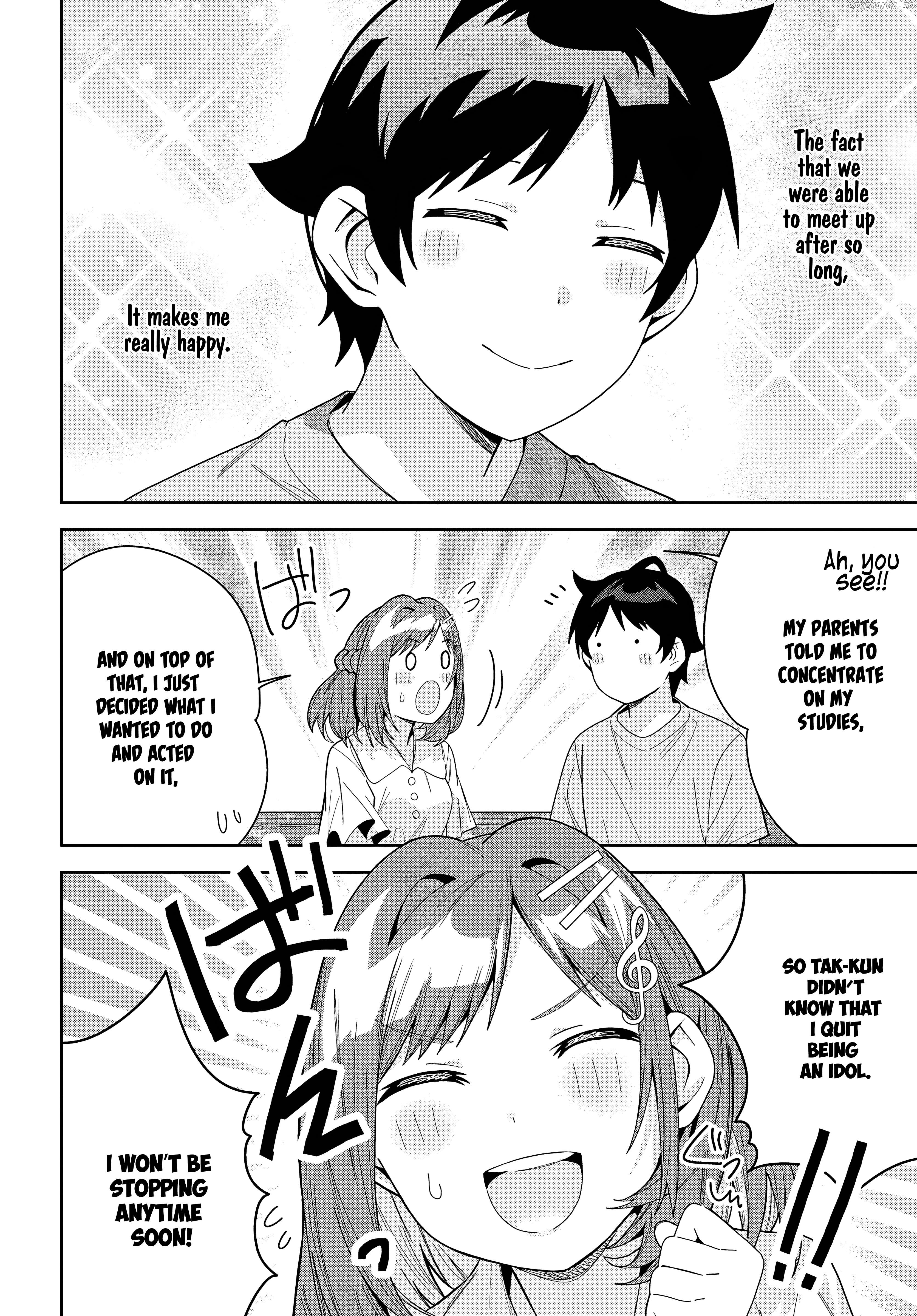 Classmate No Moto Idol Ga, Tonikaku Kyodou Fushin Nan Desu Chapter 15 - page 12
