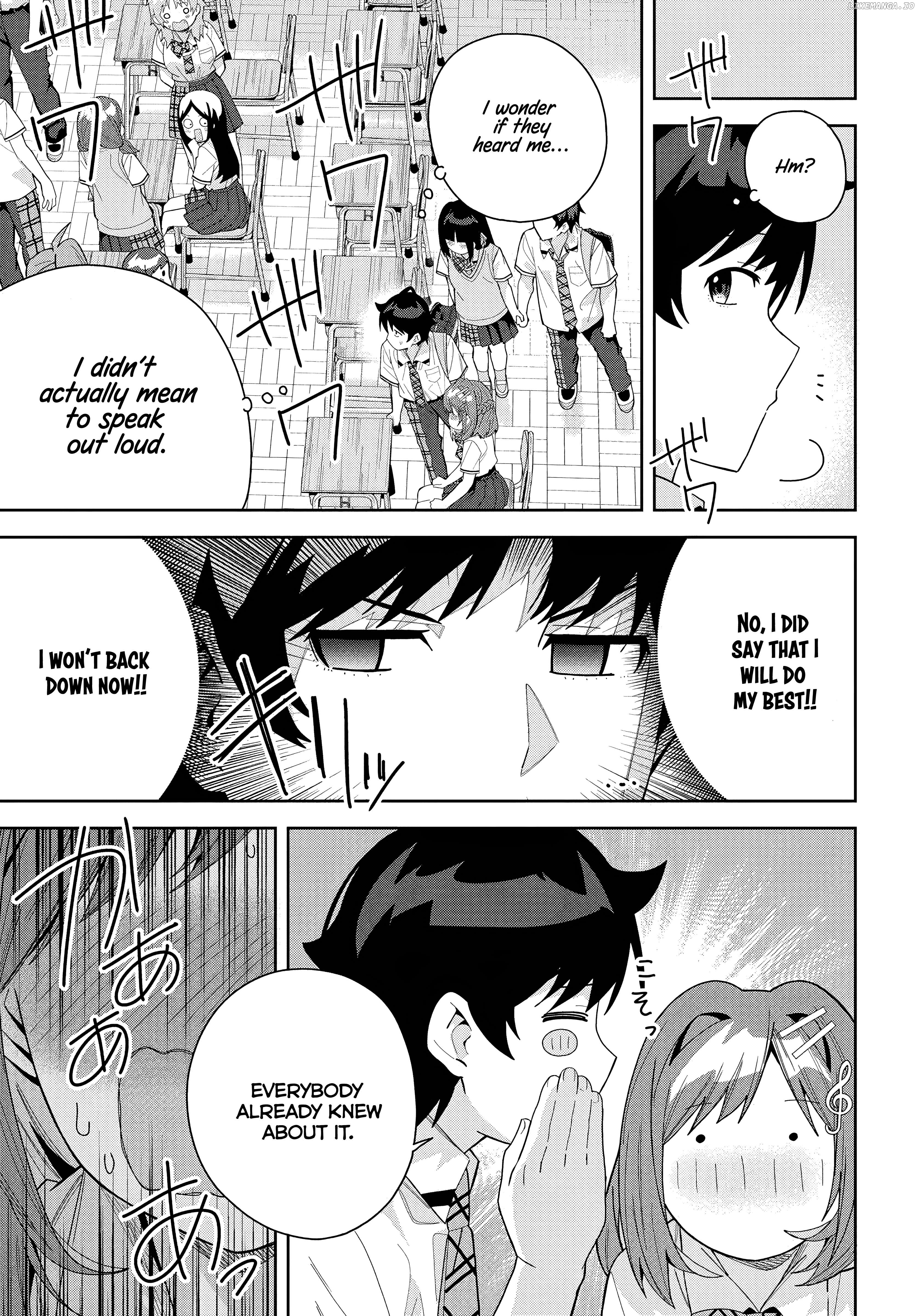 Classmate No Moto Idol Ga, Tonikaku Kyodou Fushin Nan Desu Chapter 15 - page 23