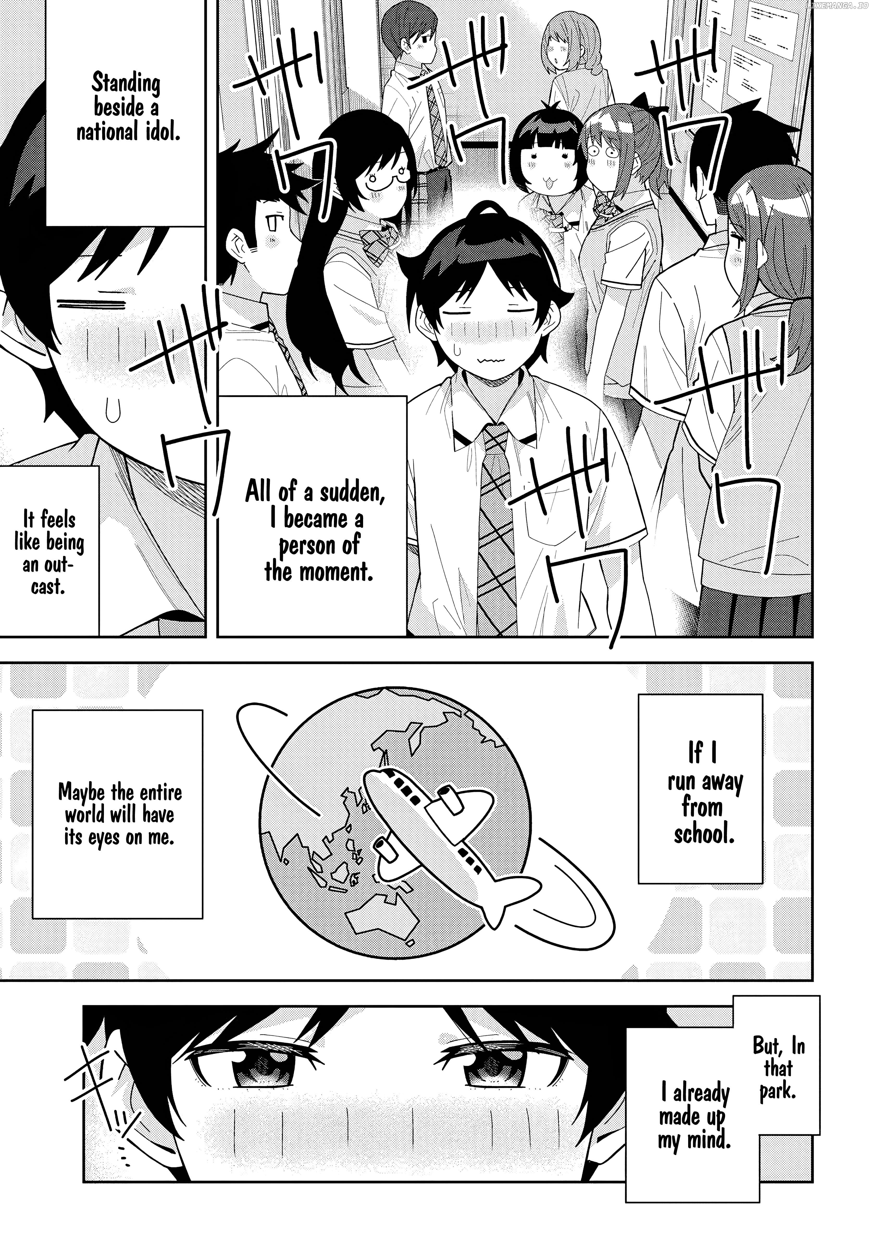 Classmate No Moto Idol Ga, Tonikaku Kyodou Fushin Nan Desu Chapter 15 - page 29