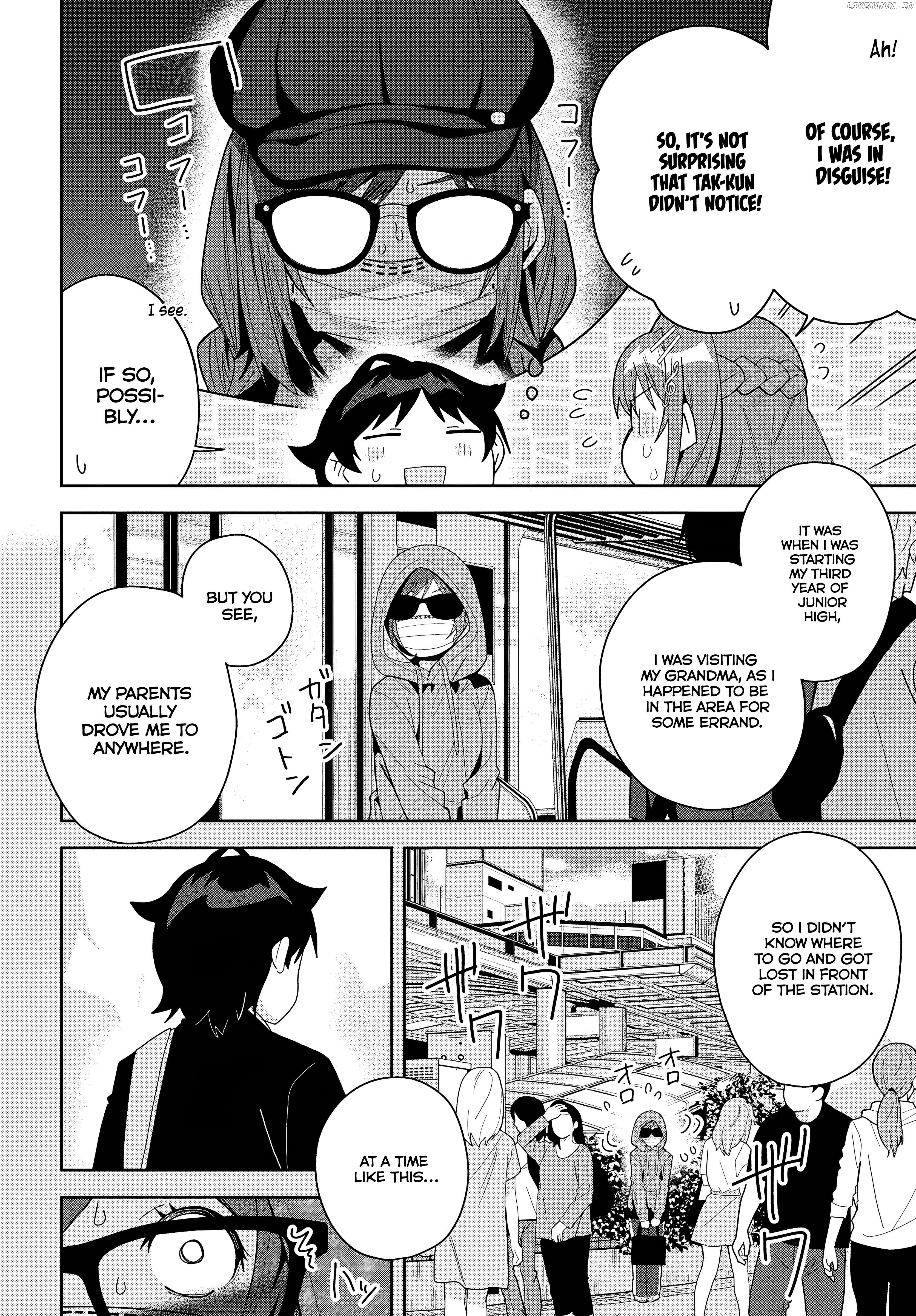 Classmate No Moto Idol Ga, Tonikaku Kyodou Fushin Nan Desu Chapter 15 - page 4