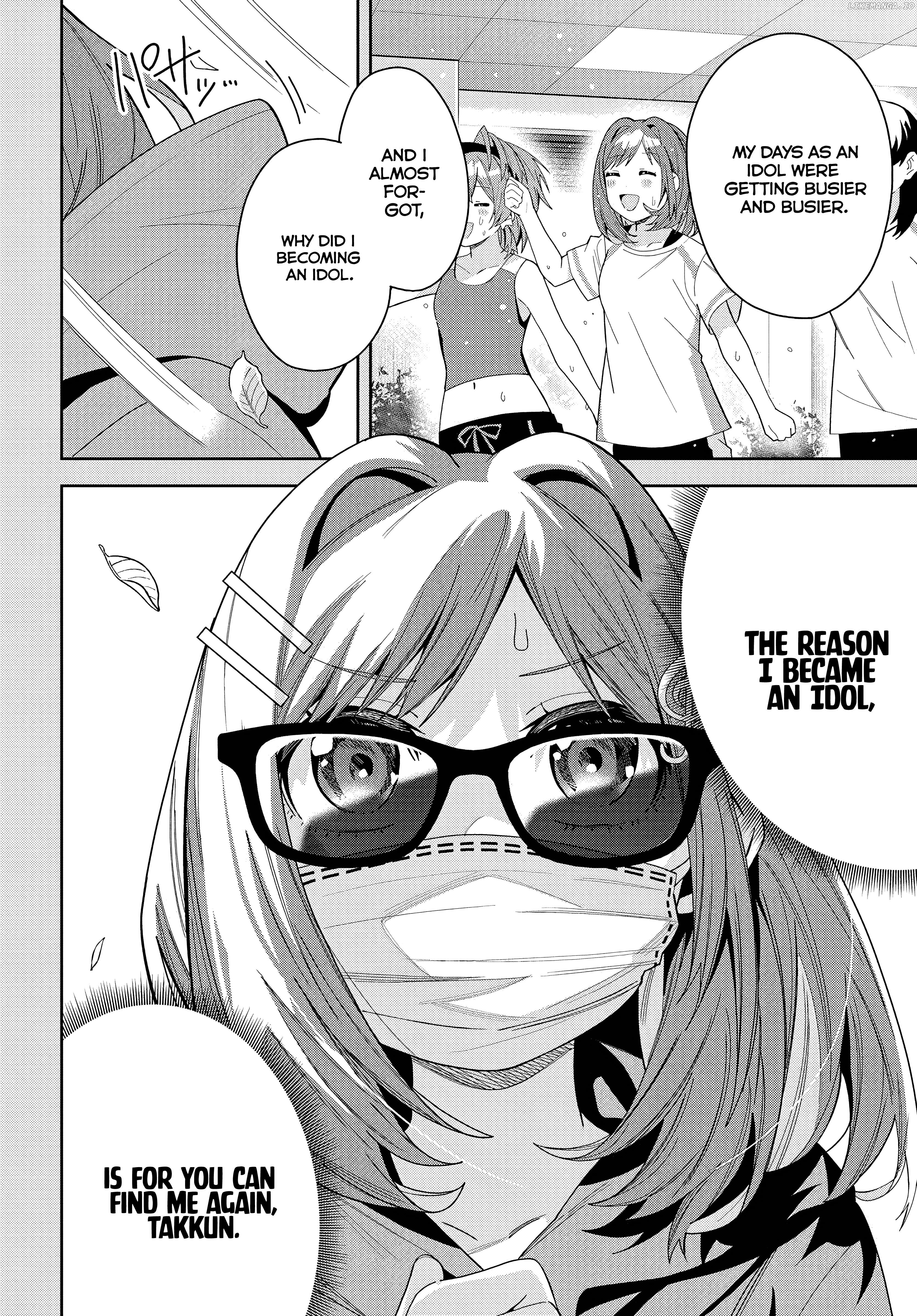 Classmate No Moto Idol Ga, Tonikaku Kyodou Fushin Nan Desu Chapter 15 - page 8