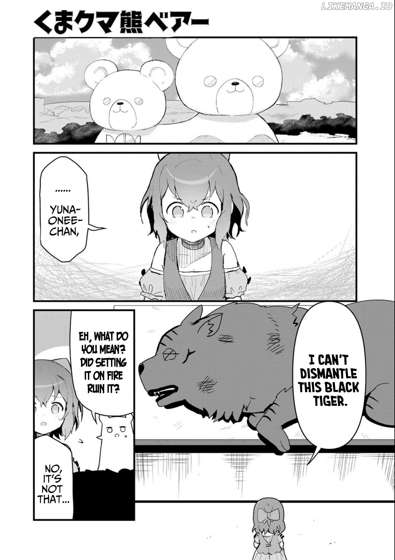 Kuma Kuma Kuma Bear Chapter 101 - page 1