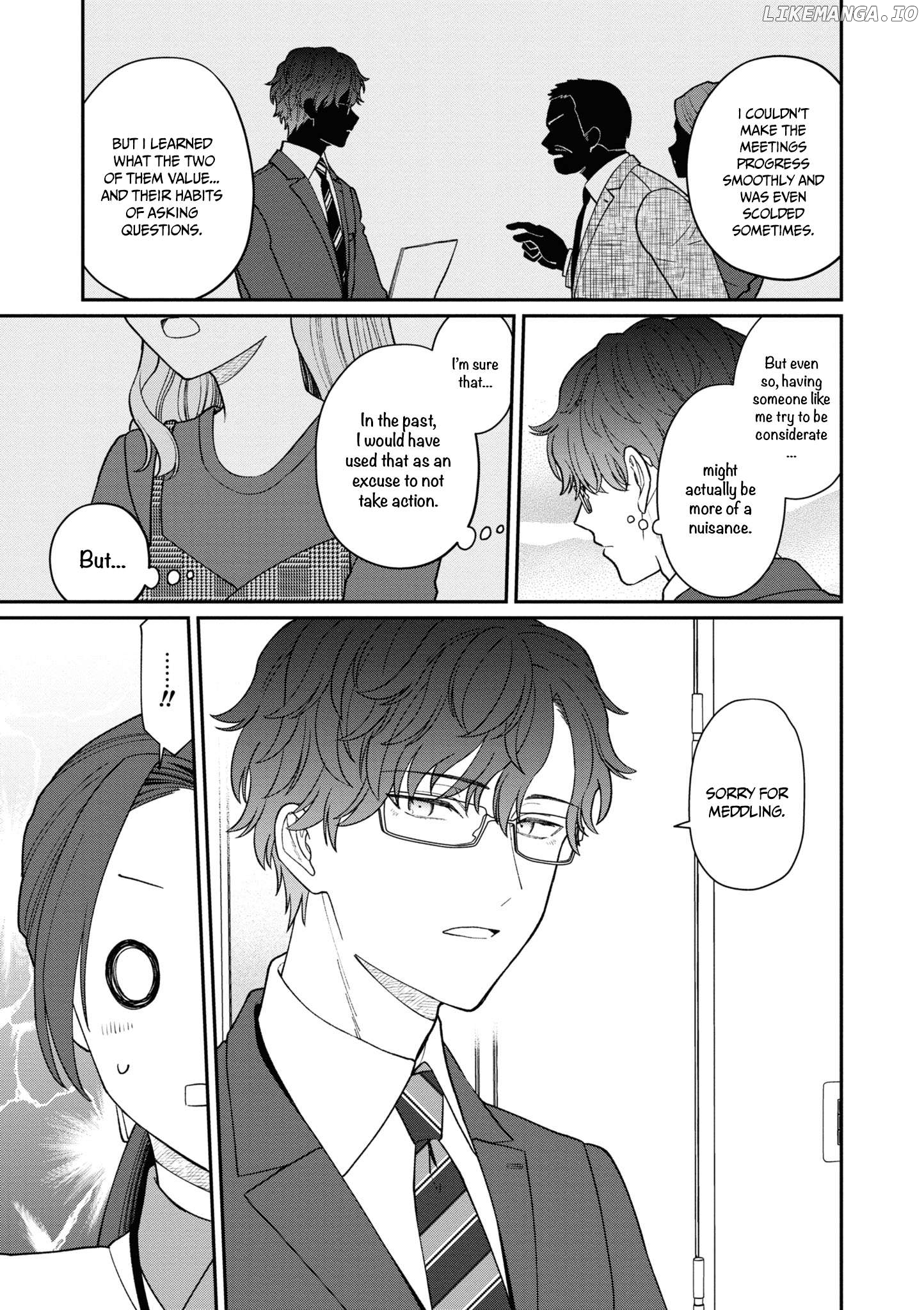 The New-Hire Who Could "Read" Emotions and the Unsociable Senpai Chapter 48 - page 10