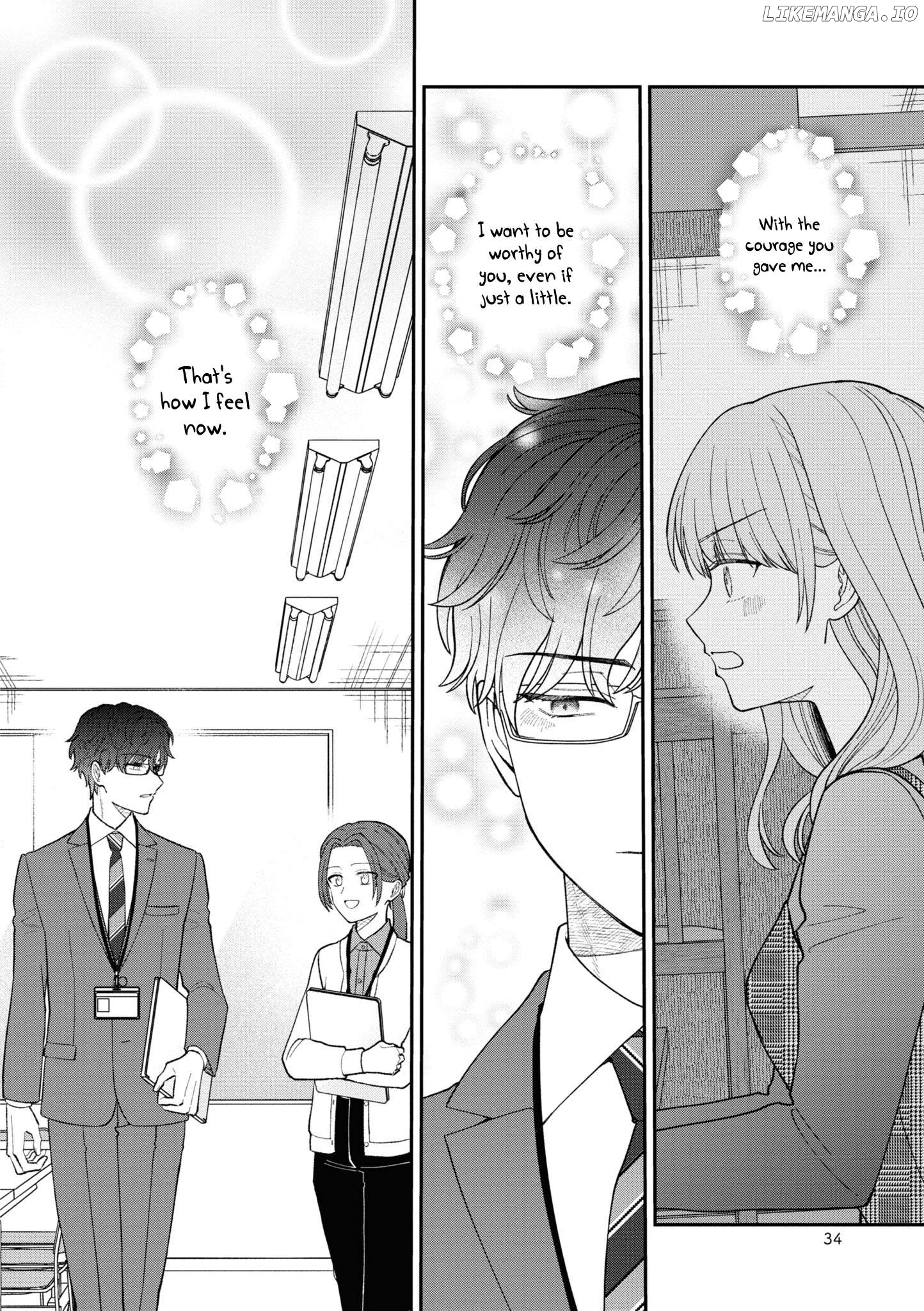 The New-Hire Who Could "Read" Emotions and the Unsociable Senpai Chapter 48 - page 11