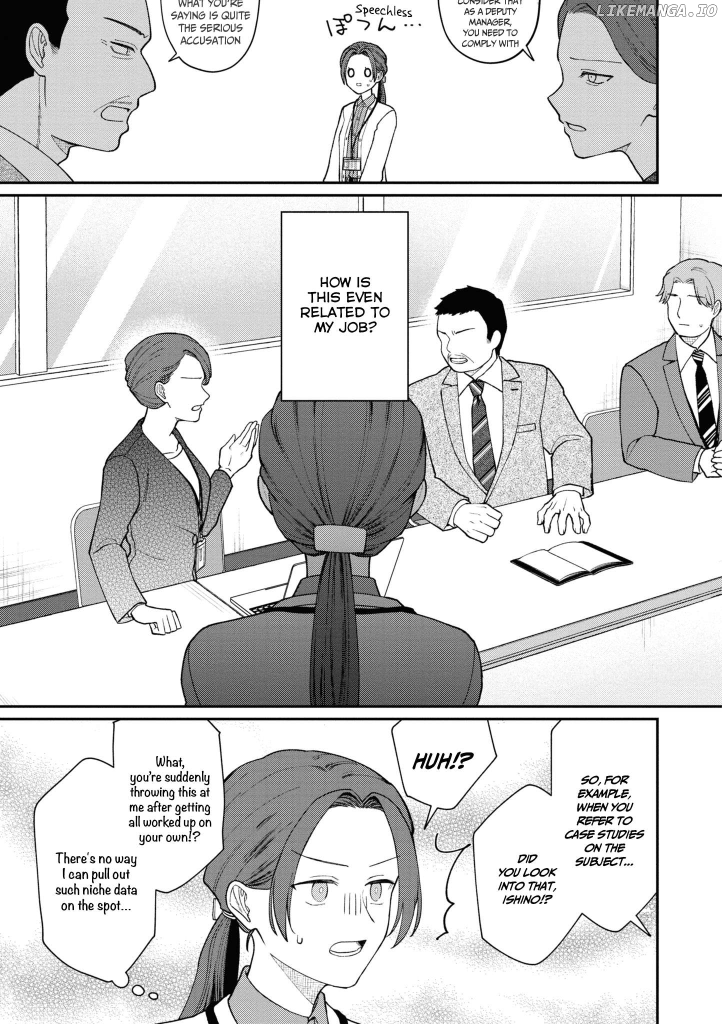 The New-Hire Who Could "Read" Emotions and the Unsociable Senpai Chapter 48 - page 6