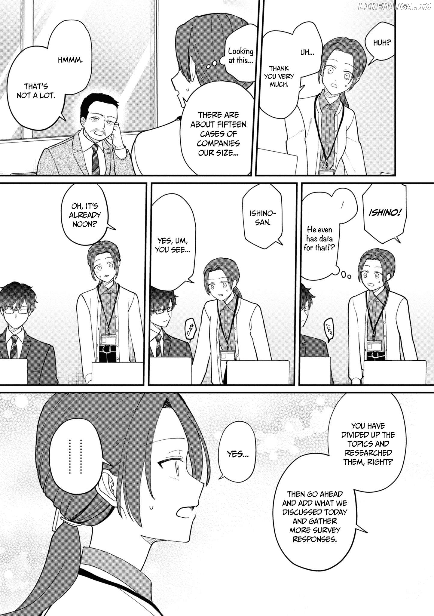 The New-Hire Who Could "Read" Emotions and the Unsociable Senpai Chapter 48 - page 8