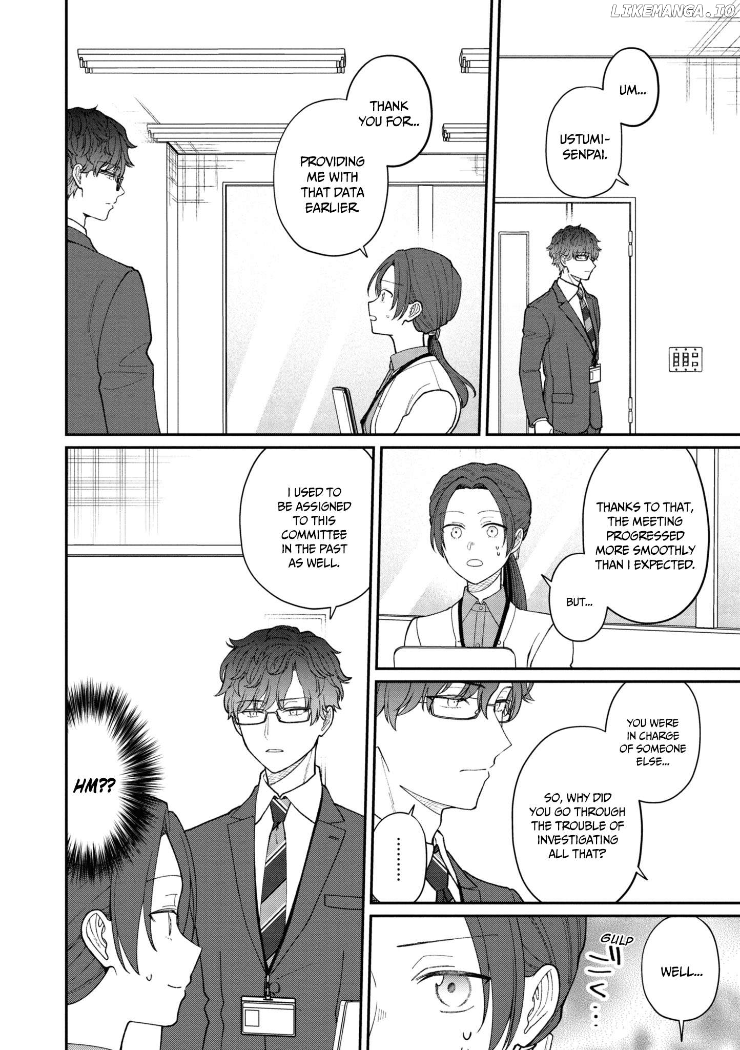 The New-Hire Who Could "Read" Emotions and the Unsociable Senpai Chapter 48 - page 9