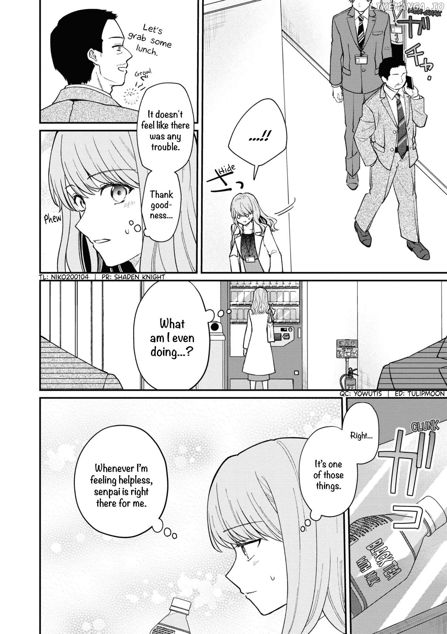 The New-Hire Who Could "Read" Emotions and the Unsociable Senpai Chapter 49 - page 5