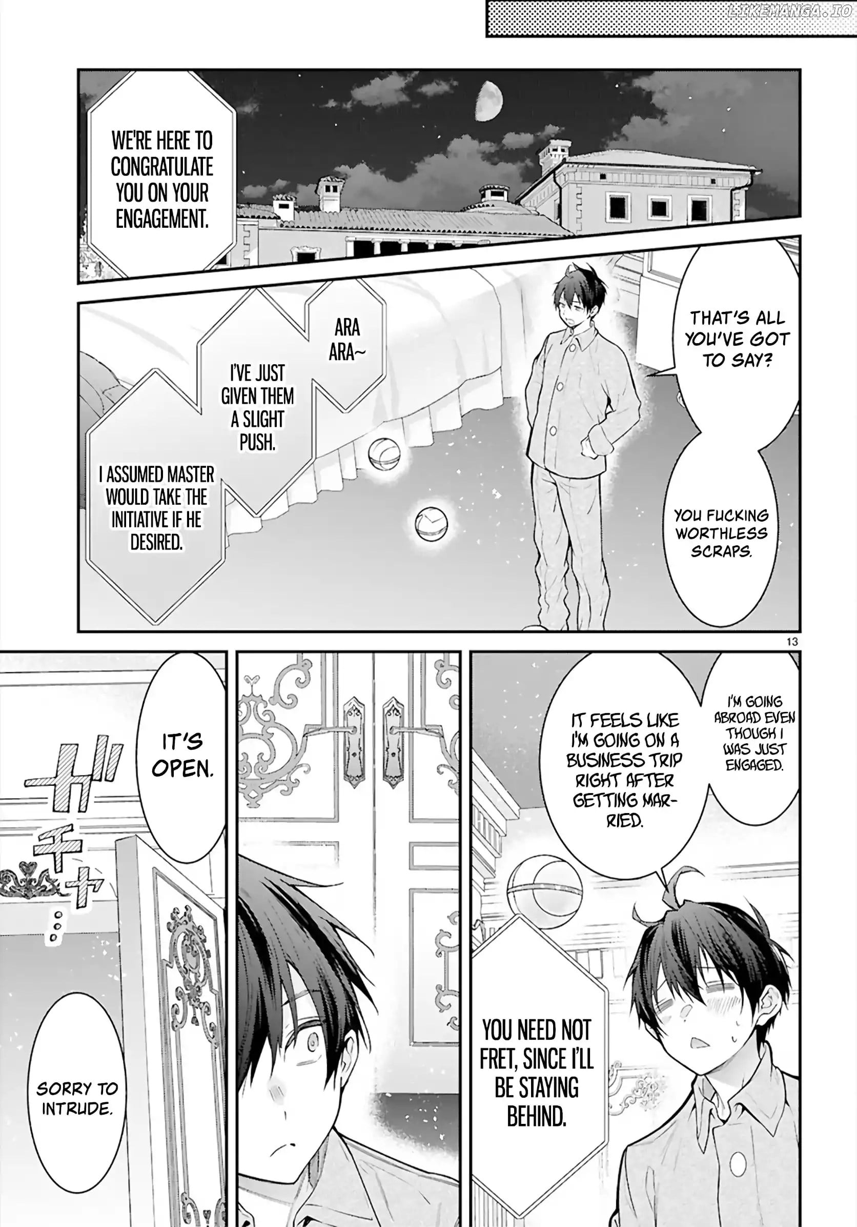 The World of Otome Games is Tough For Mobs Chapter 68 - page 13