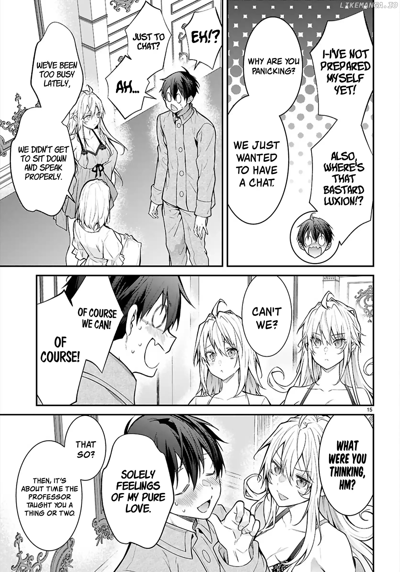 The World of Otome Games is Tough For Mobs Chapter 68 - page 15