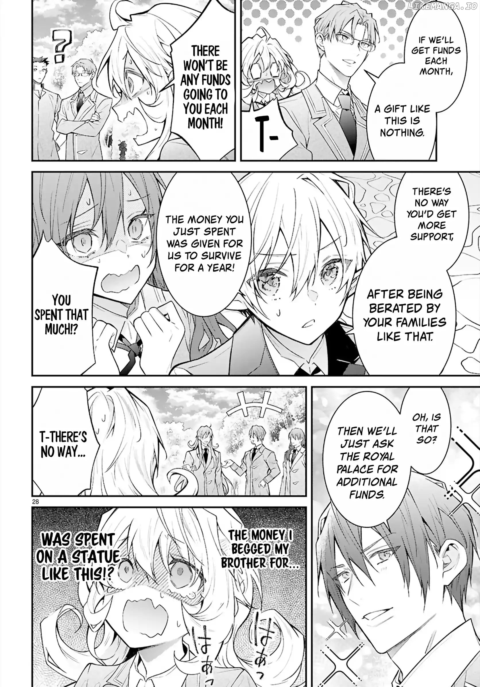 The World of Otome Games is Tough For Mobs Chapter 68 - page 28