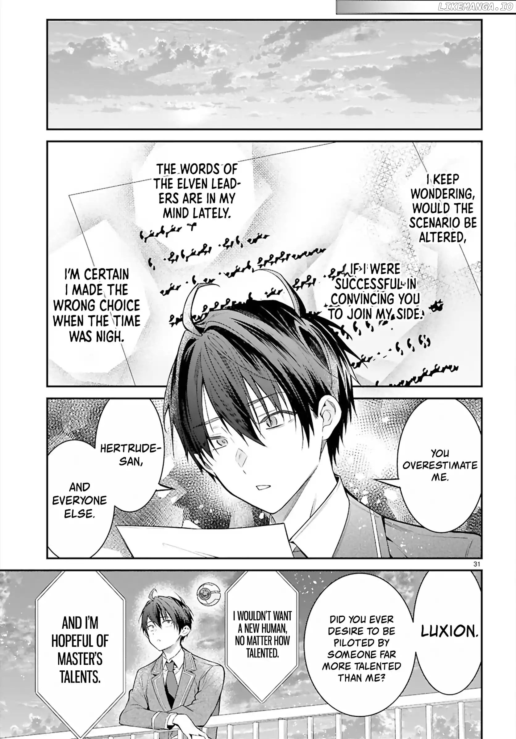 The World of Otome Games is Tough For Mobs Chapter 68 - page 31