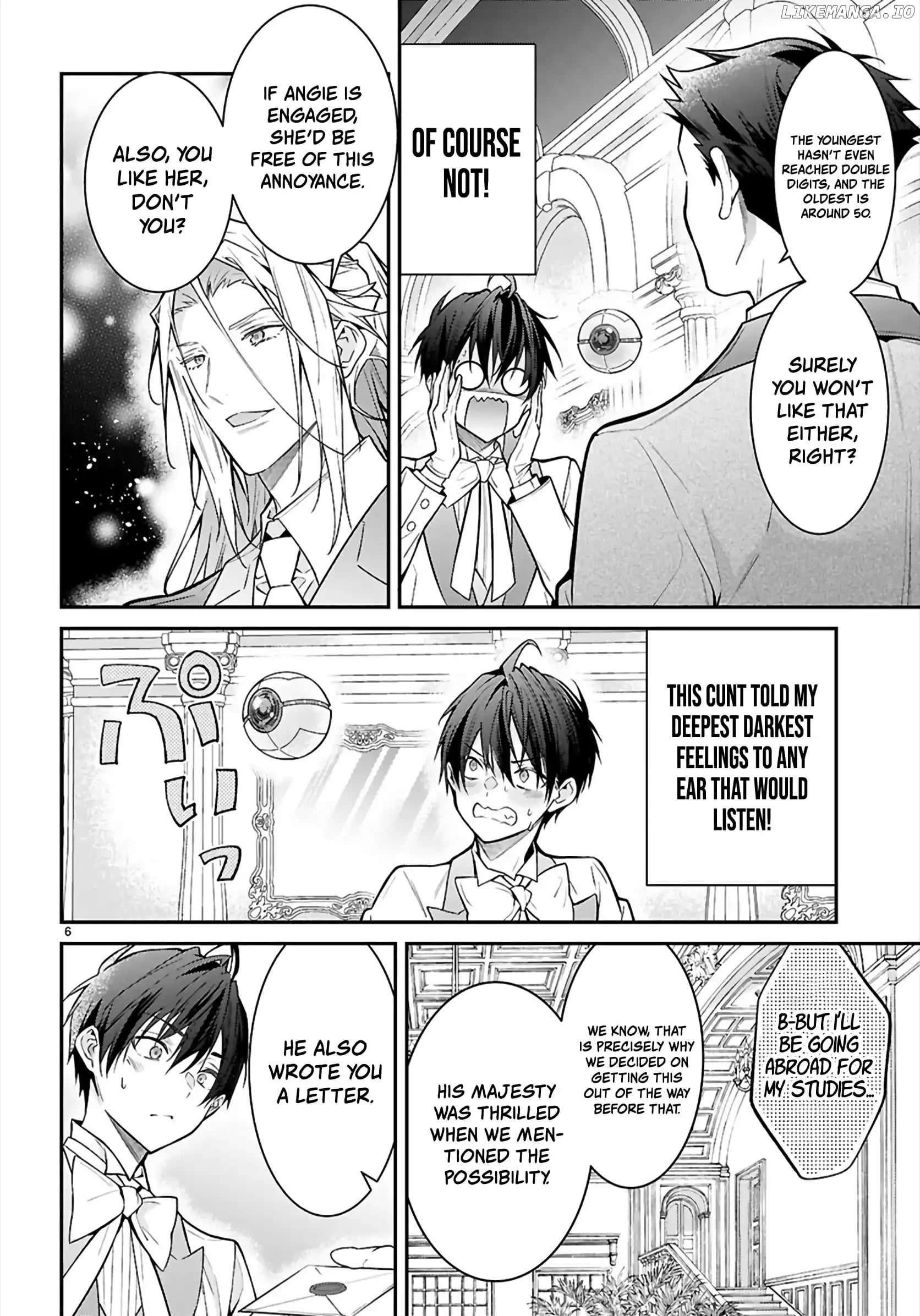 The World of Otome Games is Tough For Mobs Chapter 68 - page 6