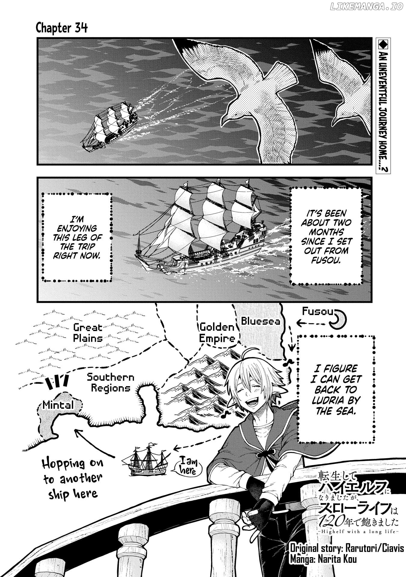 Growing Tired Of The Lazy High Elf Life After 120 Years Chapter 34 - page 2