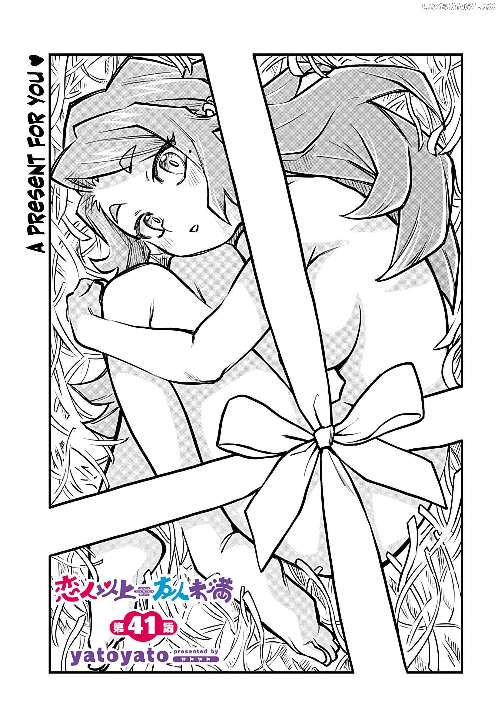 More Than Lovers, Less Than Friends Chapter 41 - page 1