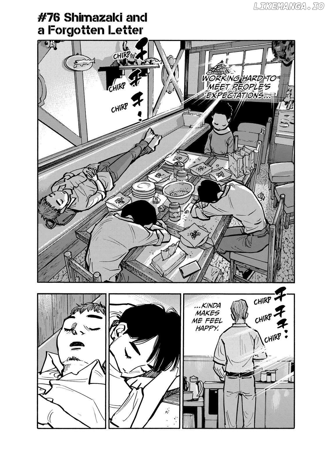 Dear Shimazaki In The Peaceful Land Chapter 76 - page 1