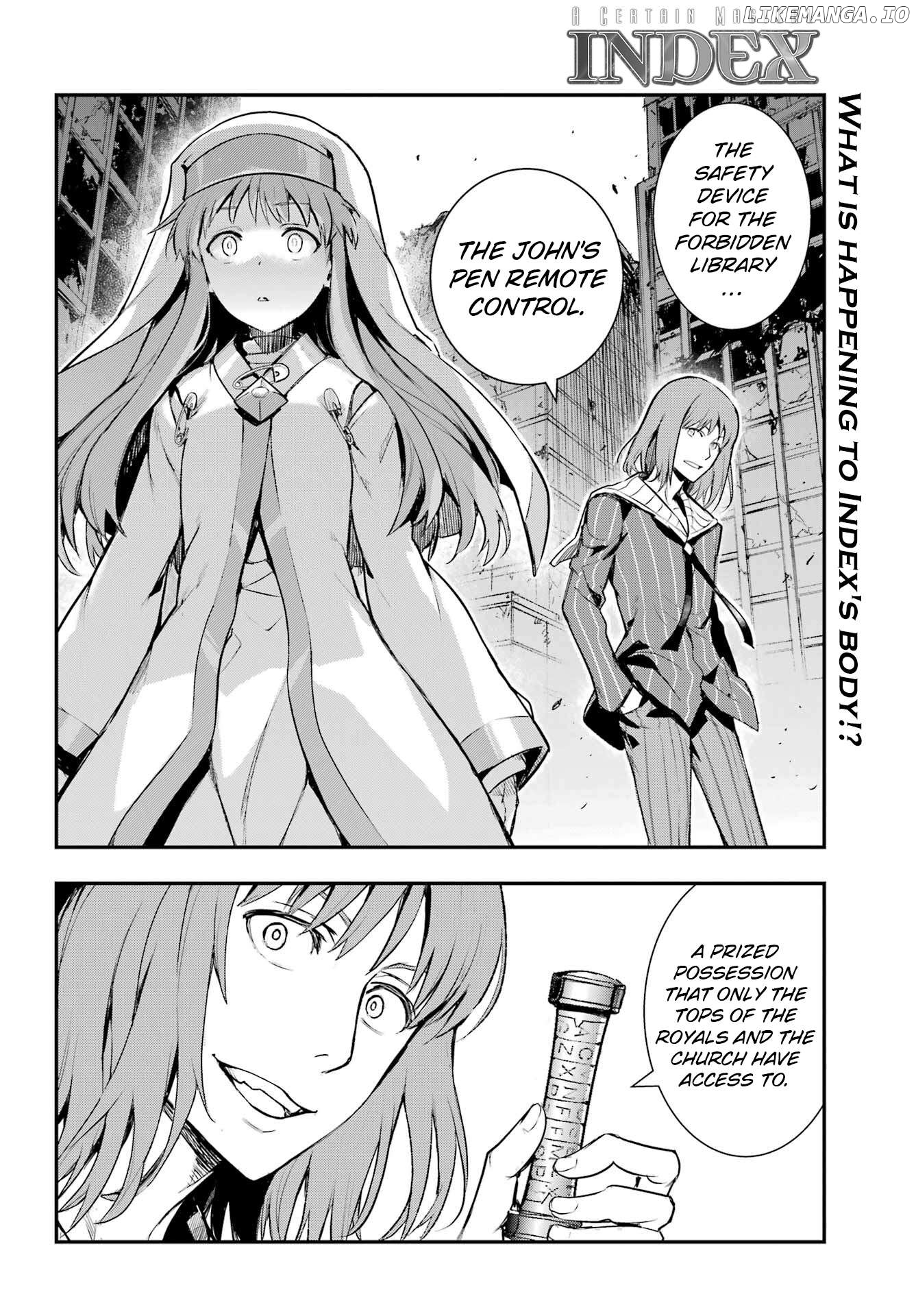 To Aru Majutsu no Kinsho Mokuroku Chapter 196 - page 2