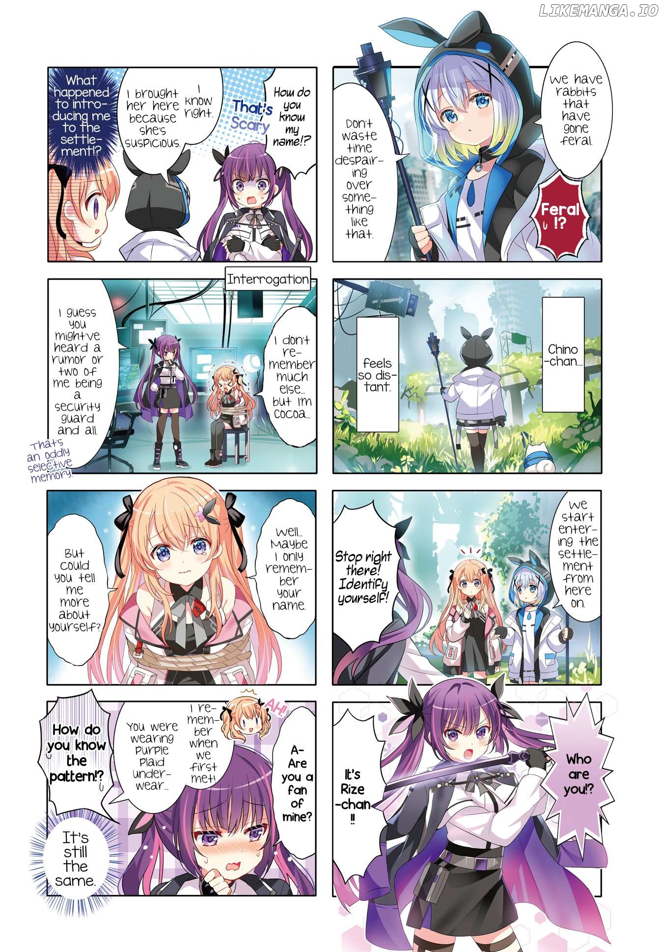 Gochuumon wa Usagi Desu ka? Chapter 167 - page 2