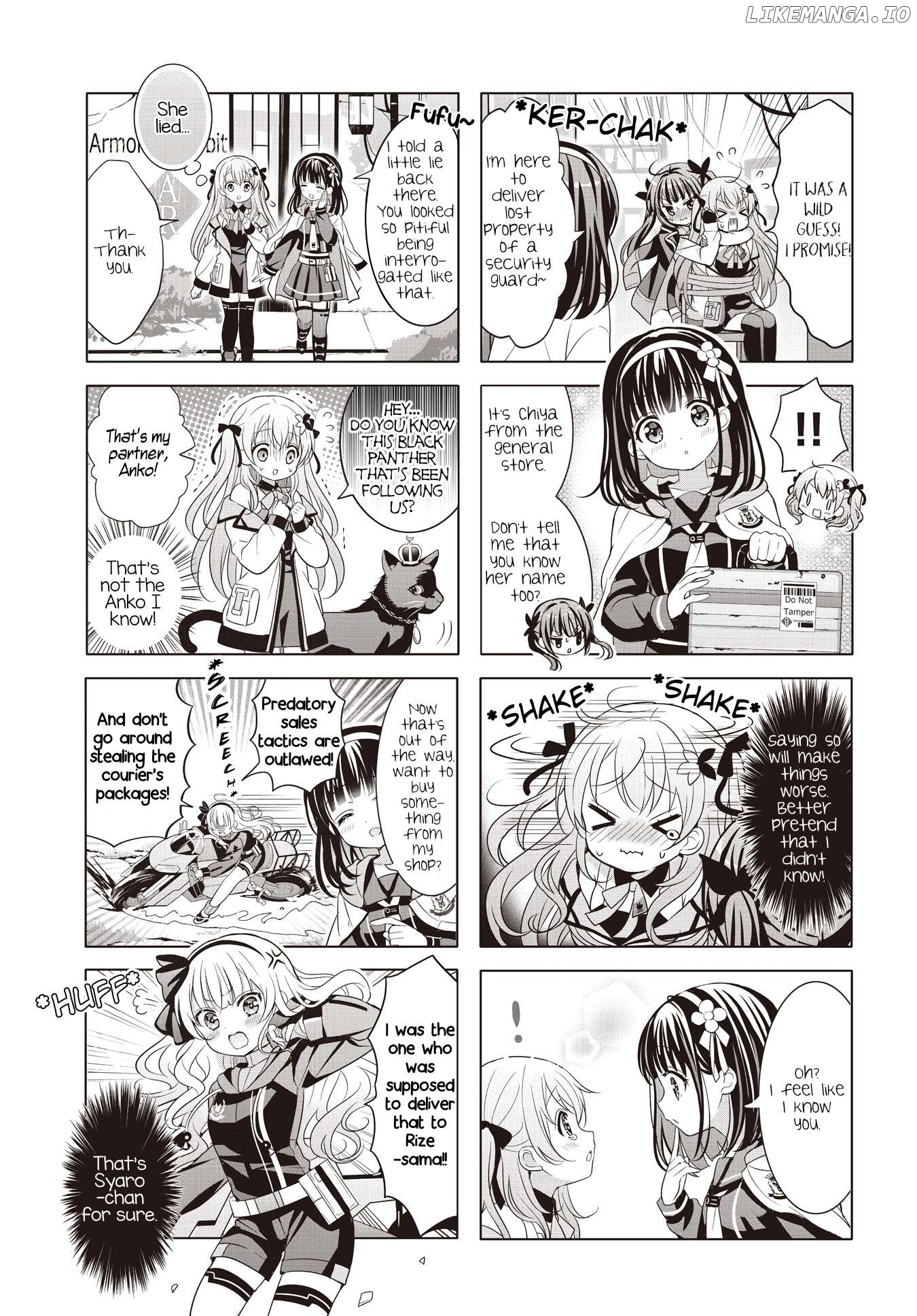 Gochuumon wa Usagi Desu ka? Chapter 167 - page 3