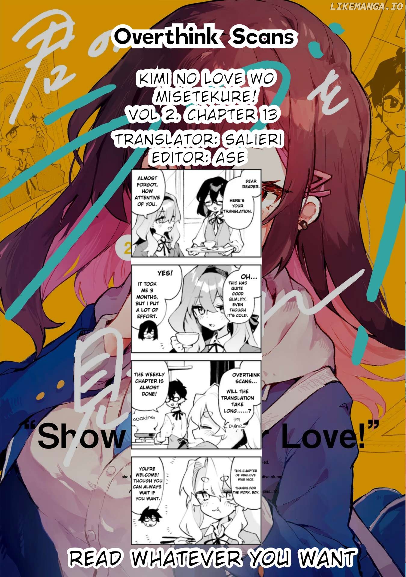 Kimi No Love Wo Misetekure! Chapter 13 - page 21