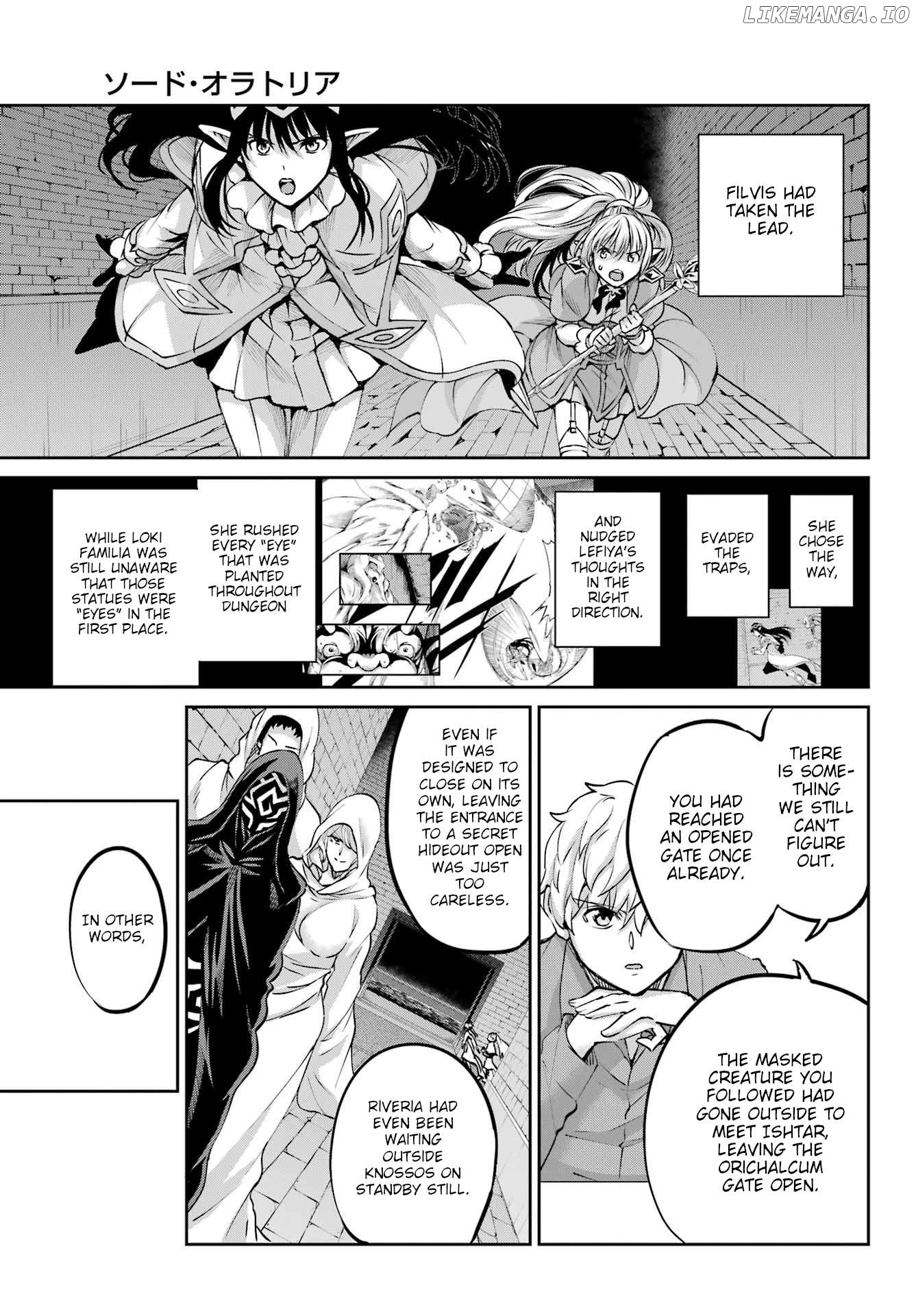Dungeon Ni Deai O Motomeru No Wa Machigatte Iru Darou Ka Gaiden – Sword Oratoria Chapter 122 - page 31