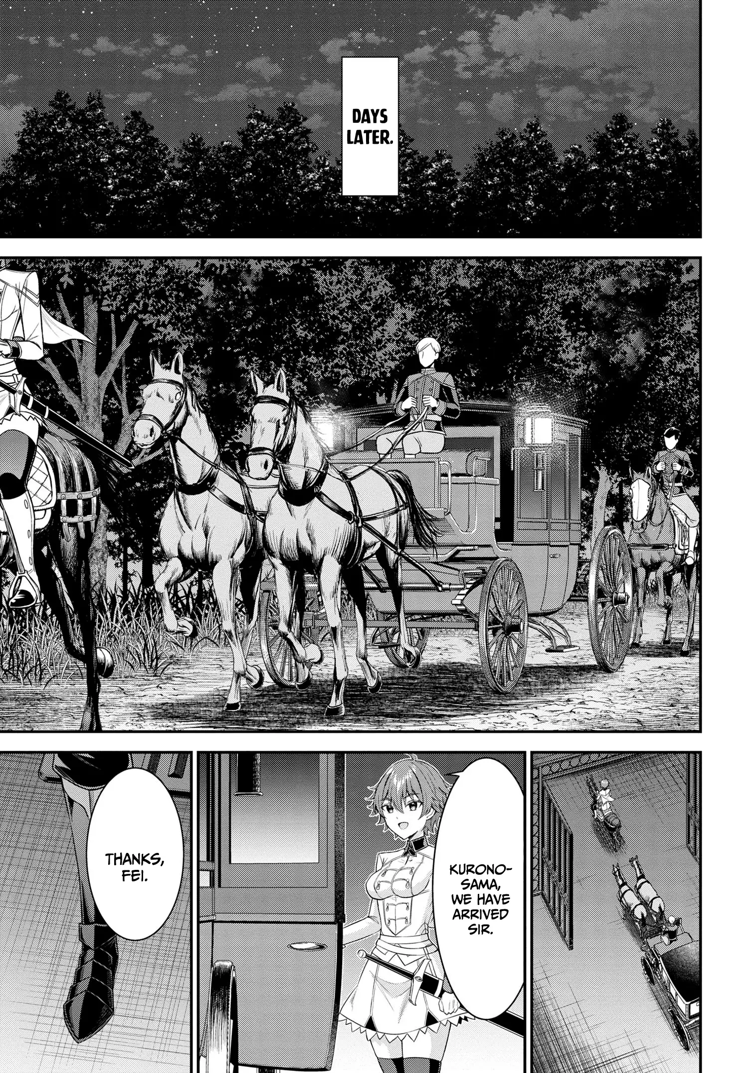 Kuro no Senki II: Isekai Teni Shita Boku ga Saikyou na no wa Bed no Ue dake no You desu Chapter 7.2 - page 2