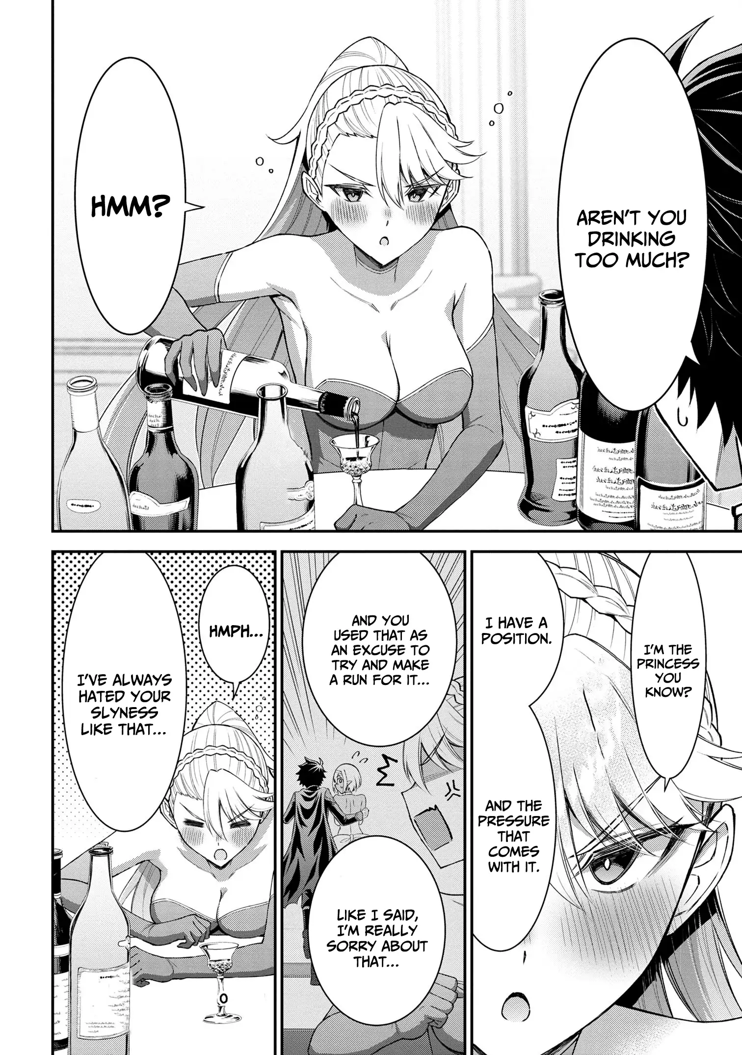 Kuro no Senki II: Isekai Teni Shita Boku ga Saikyou na no wa Bed no Ue dake no You desu Chapter 8.3 - page 4