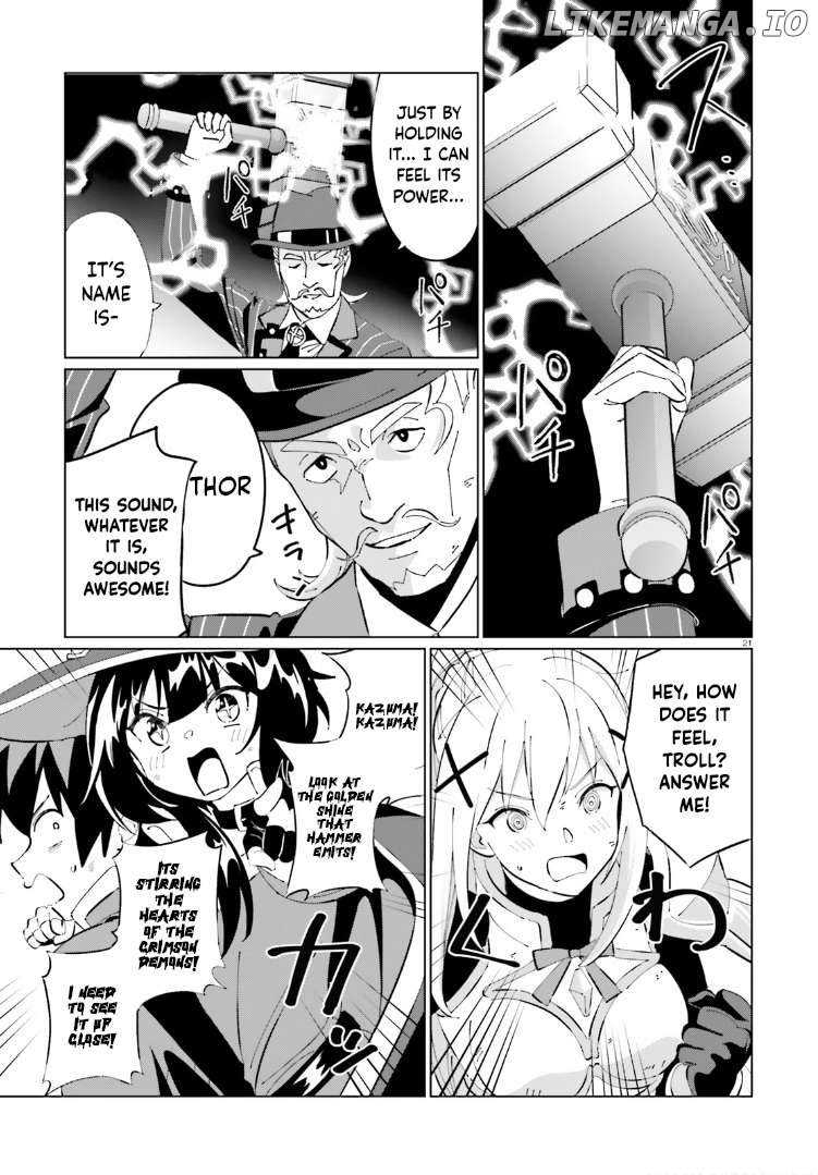 Kono Subarashii Sekai Ni Shukufuku O! Fantastic Days! Chapter 18 - page 21