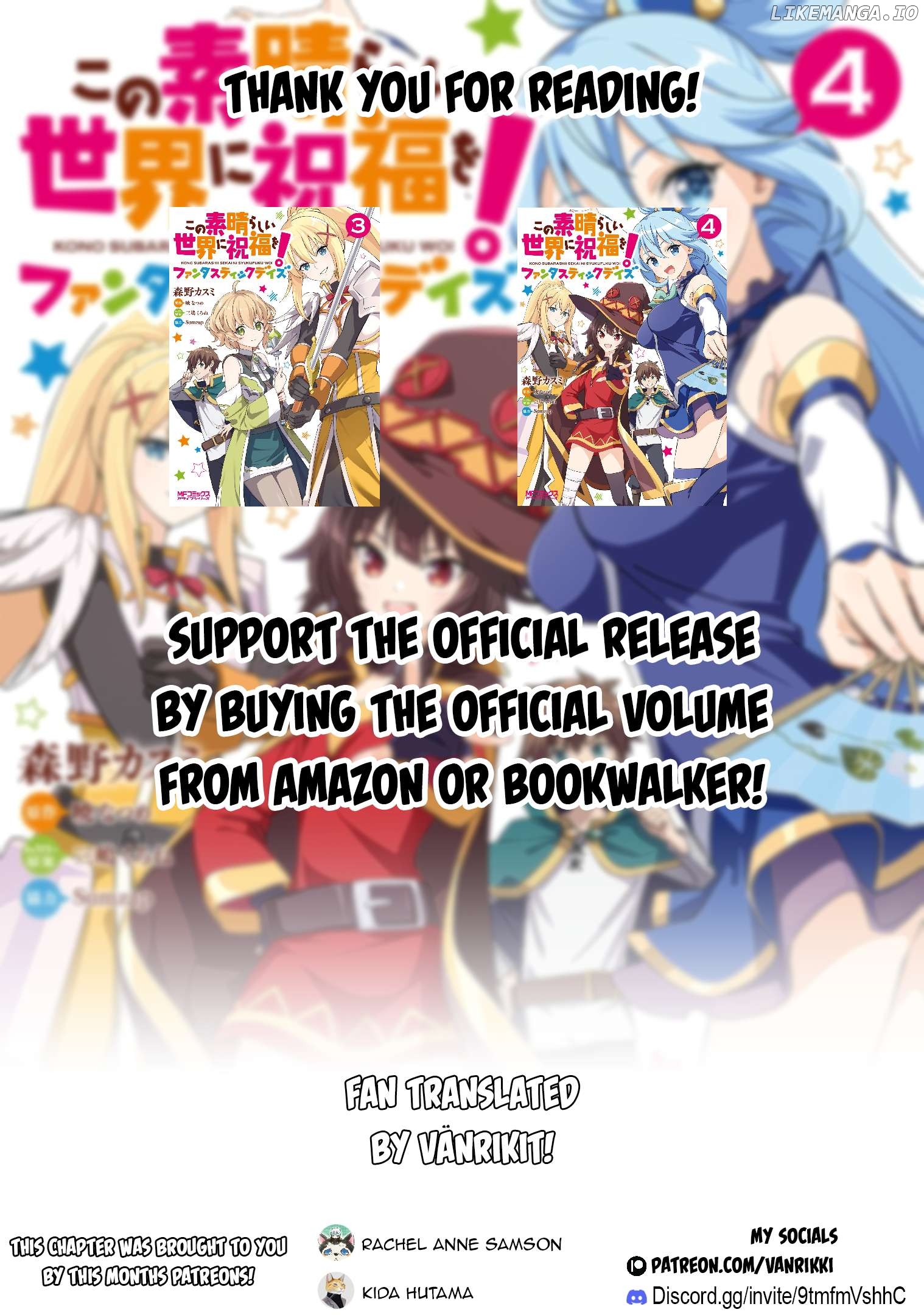 Kono Subarashii Sekai Ni Shukufuku O! Fantastic Days! Chapter 20 - page 23