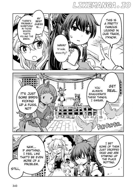 Touhou Suichouka ~ Lotus Eater-Tachi No Suisei Chapter 57 - page 5