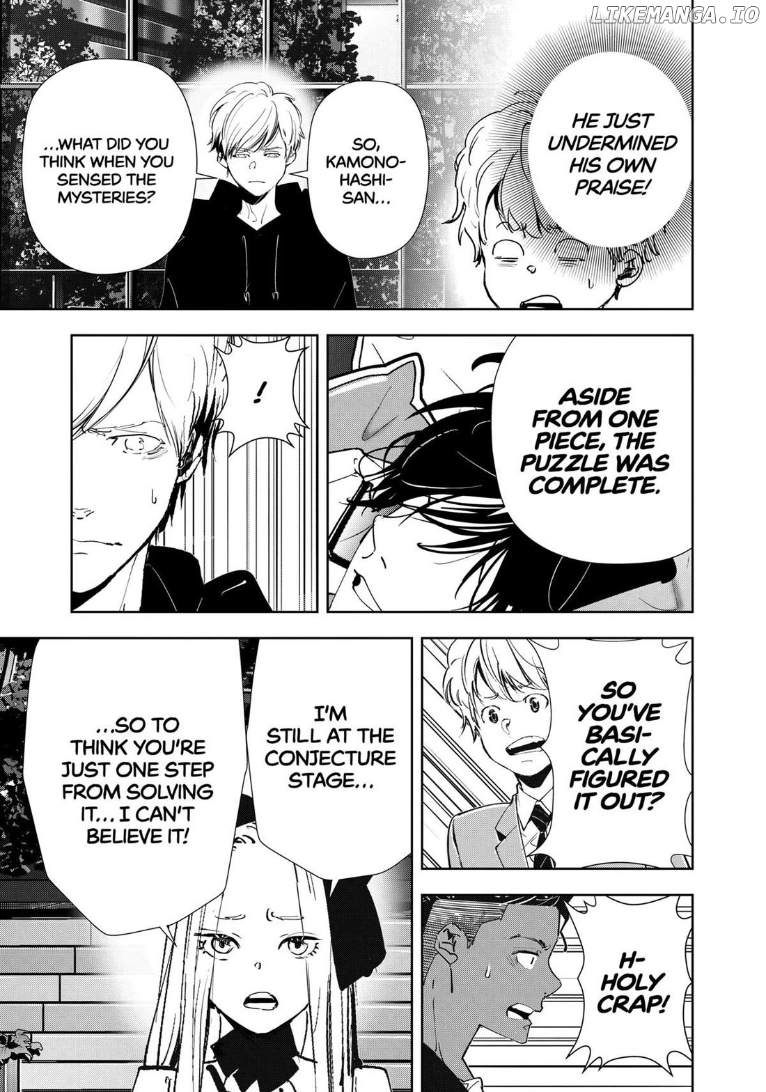 Kamonohashi Ron no Kindan Suiri Chapter 143 - page 13