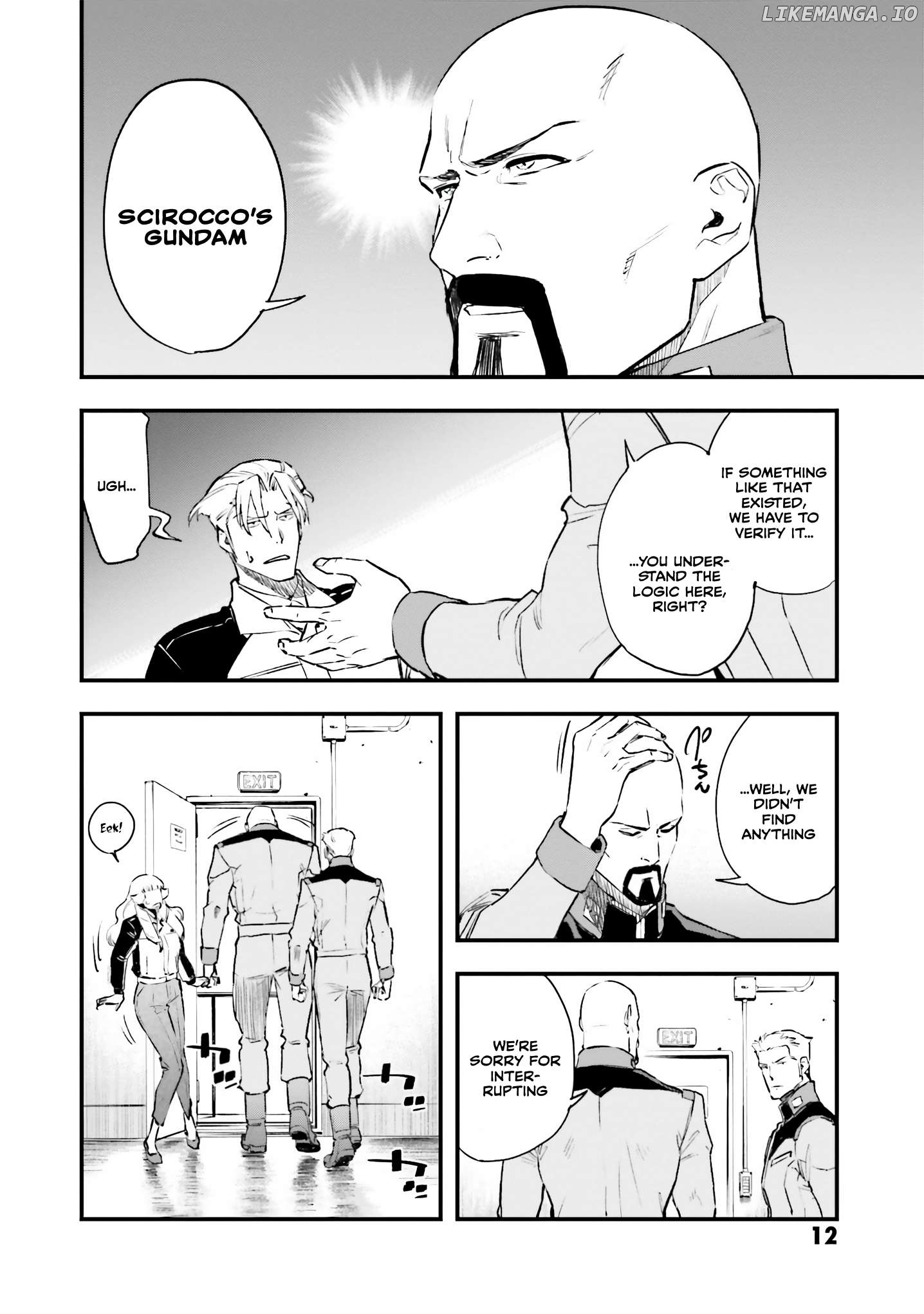 Mobile Suit Gundam Valpurgis Eve Chapter 13 - page 12