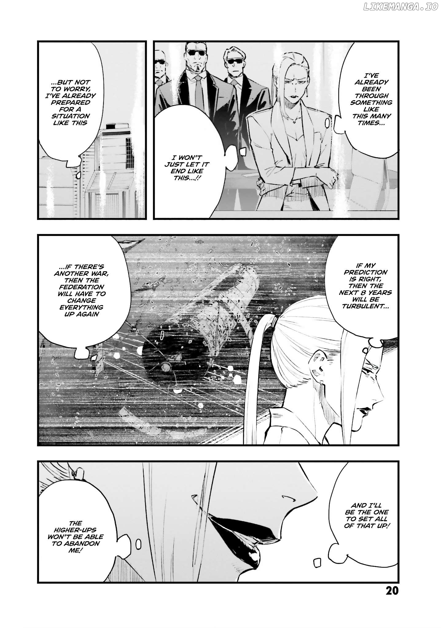 Mobile Suit Gundam Valpurgis Eve Chapter 13 - page 20