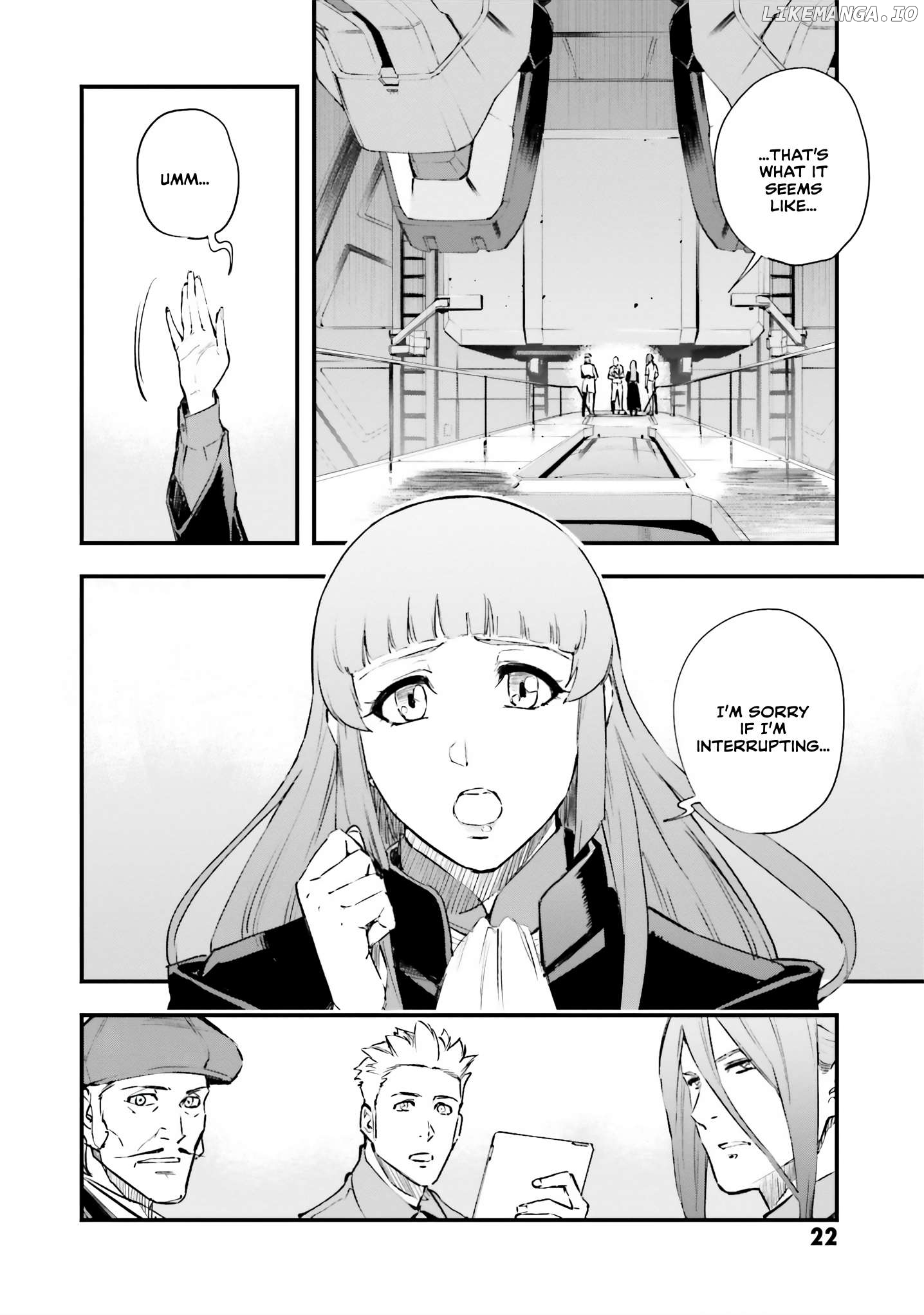 Mobile Suit Gundam Valpurgis Eve Chapter 13 - page 22