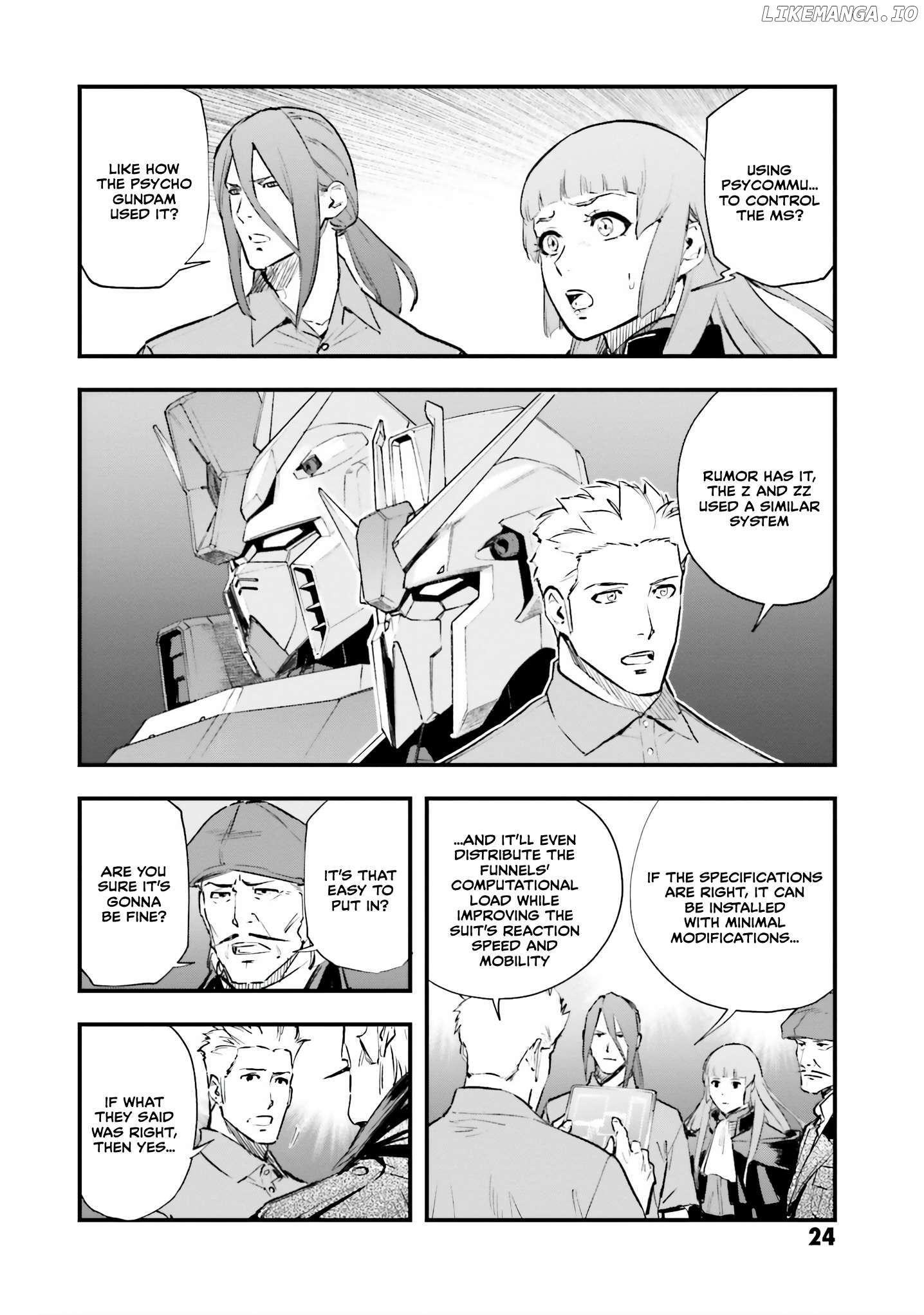 Mobile Suit Gundam Valpurgis Eve Chapter 13 - page 24