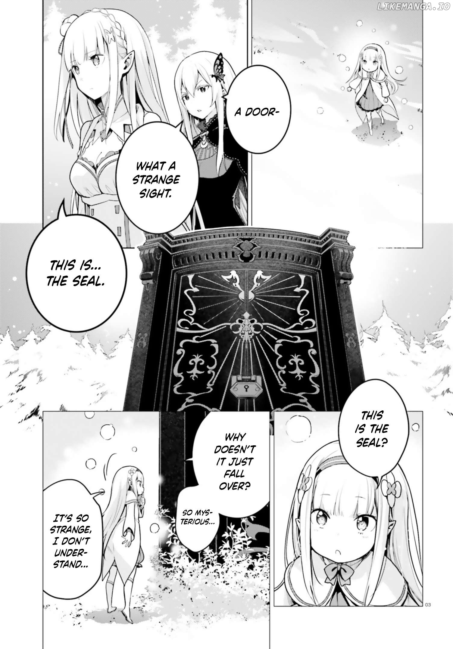 Re:zero Kara Hajimeru Isekai Seikatsu Dai 4-Shou - Seiiki To Gouyoku No Majo Chapter 52 - page 3