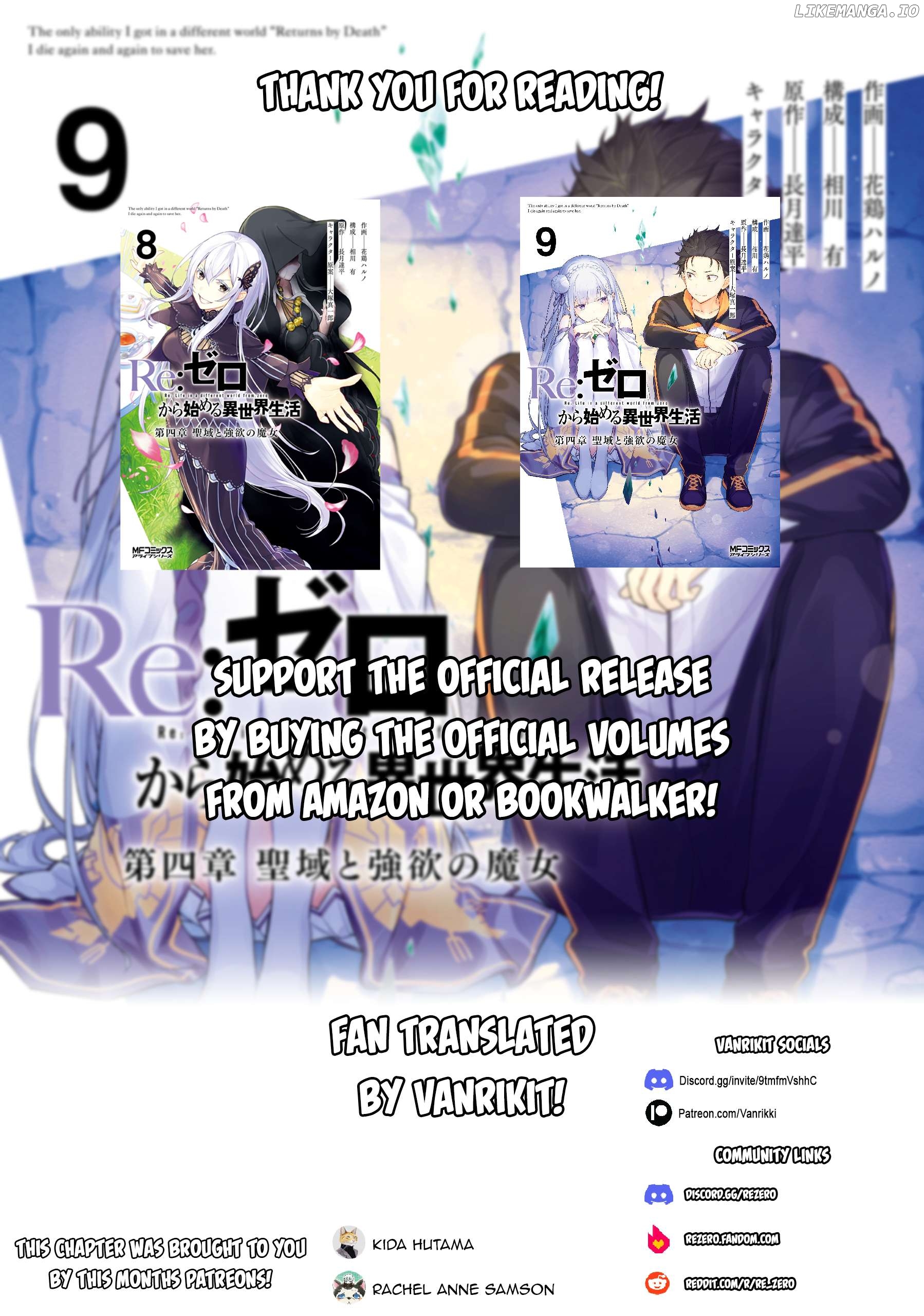 Re:zero Kara Hajimeru Isekai Seikatsu Dai 4-Shou - Seiiki To Gouyoku No Majo Chapter 52 - page 30